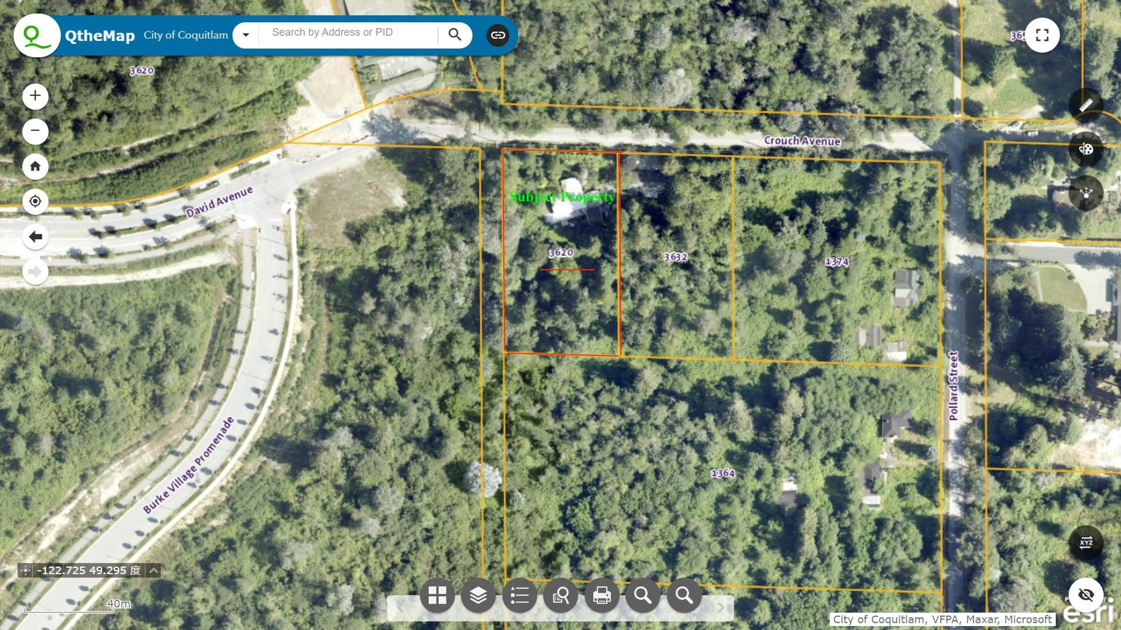 Property at 3620 CROUCH AVENUE, Coquitlam, BC