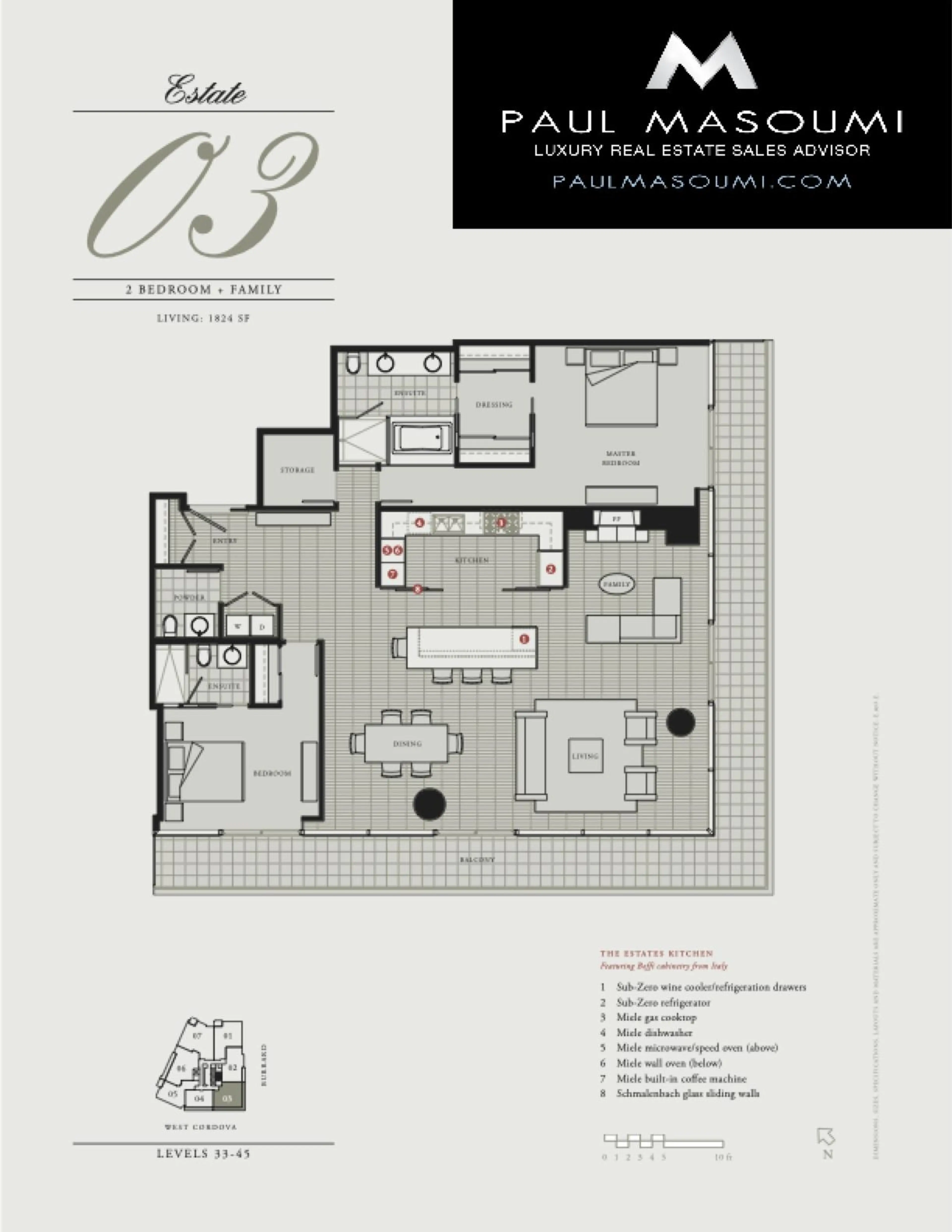 Property at #4203 1011 W CORDOVA STREET, Vancouver, BC