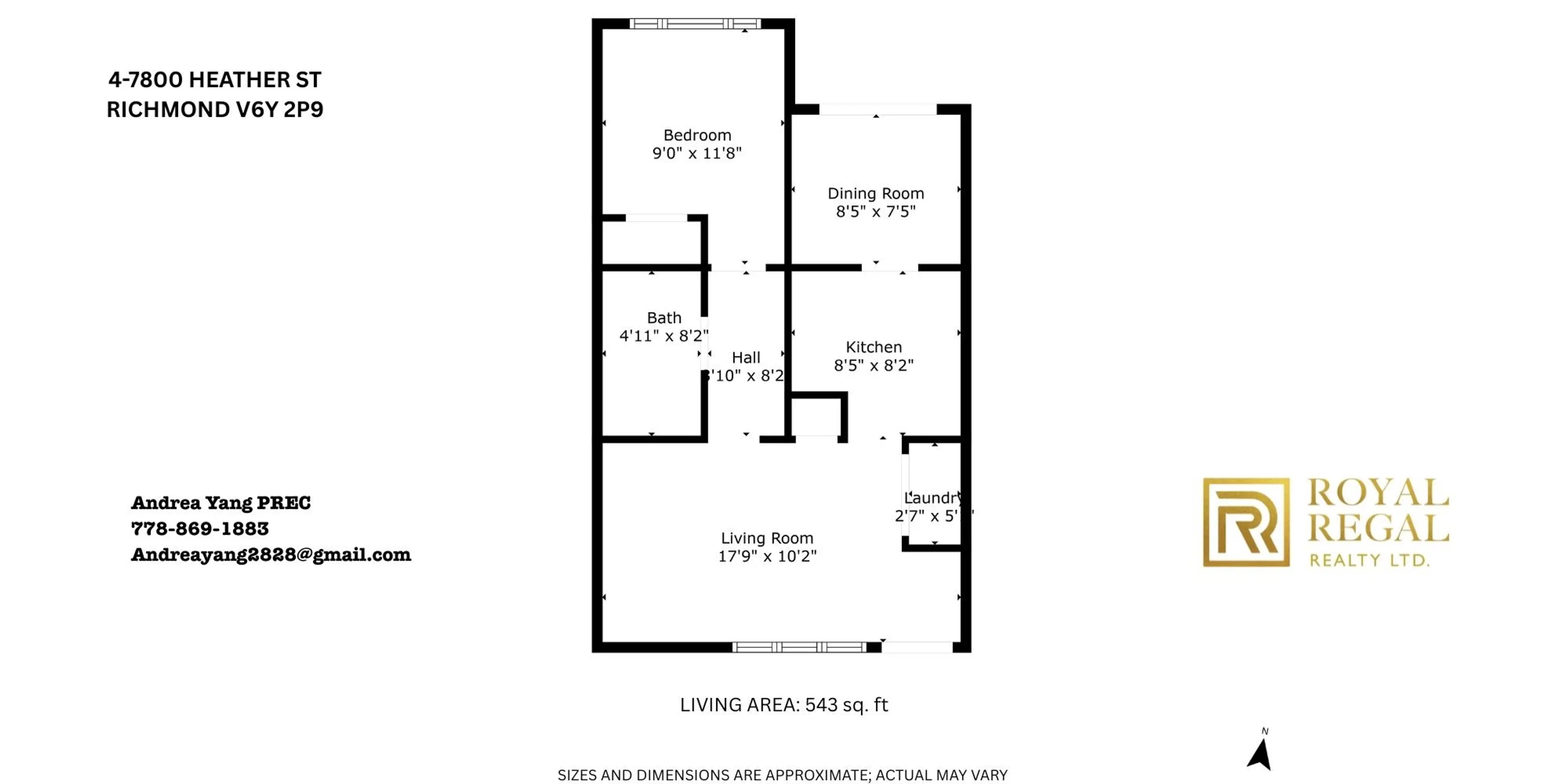 Property at #4 7800 HEATHER STREET, Richmond, BC