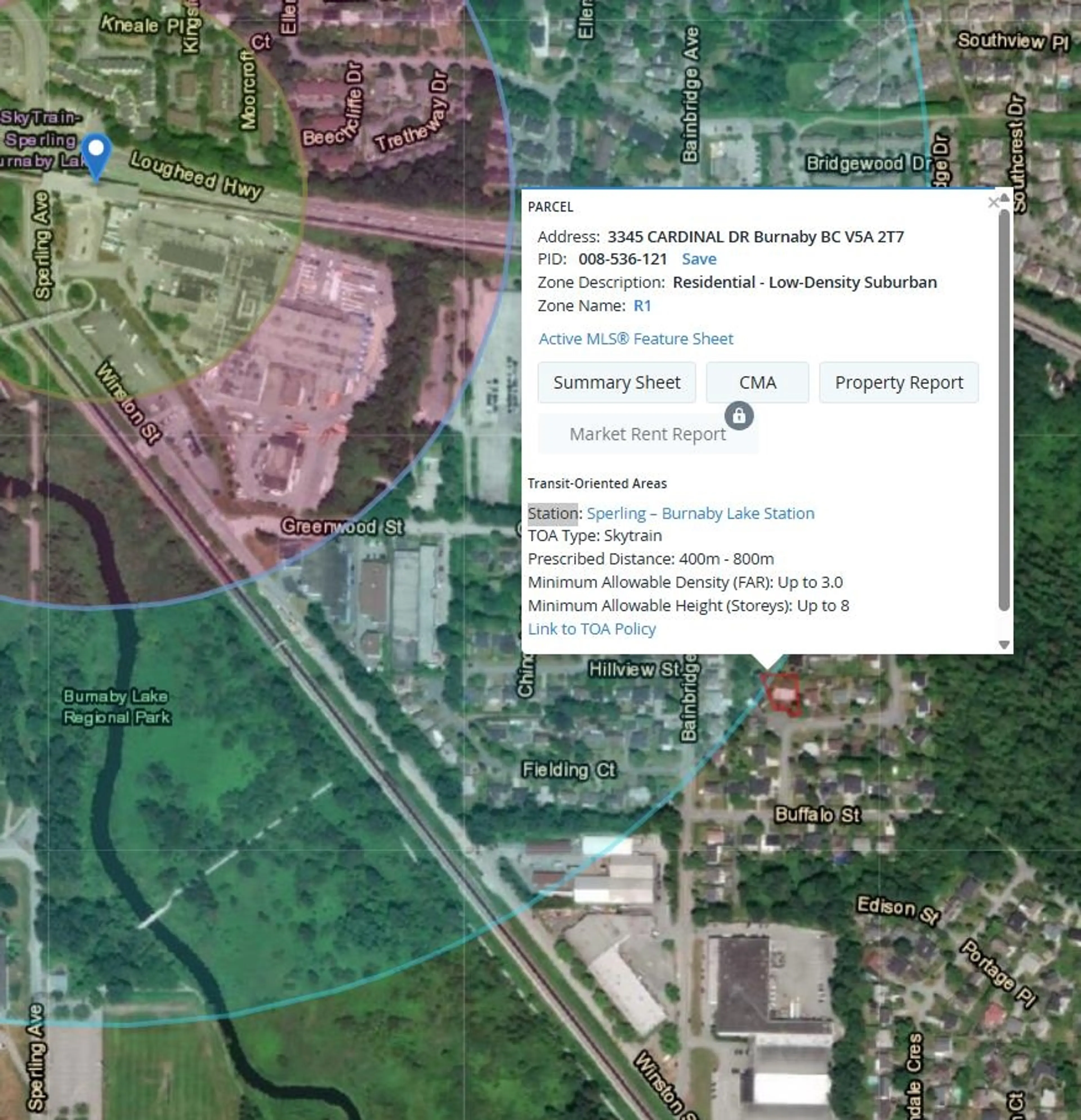 Property at 3345 CARDINAL DRIVE, Burnaby, BC