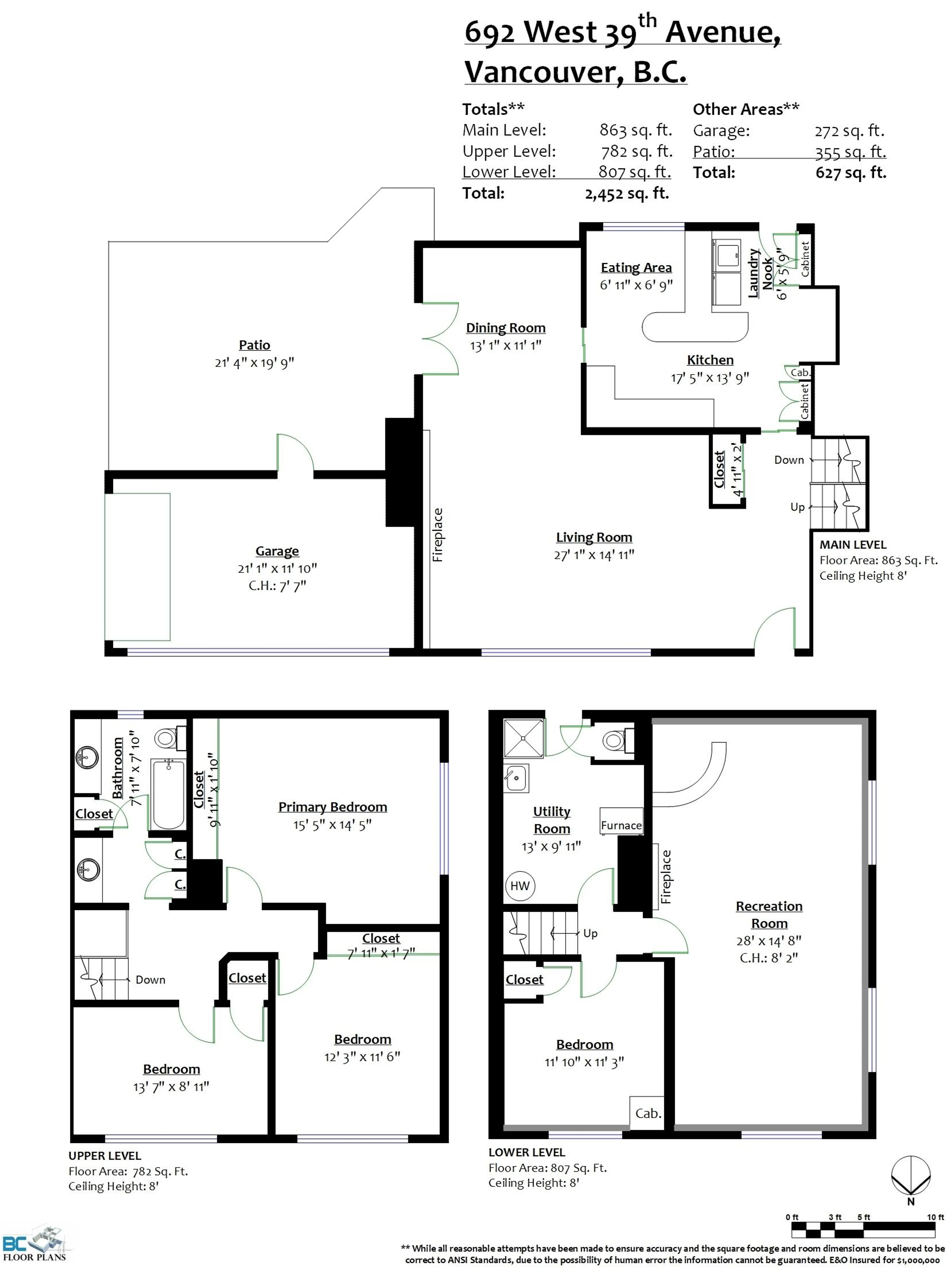 Property at 692 W 39TH AVENUE, Vancouver, BC