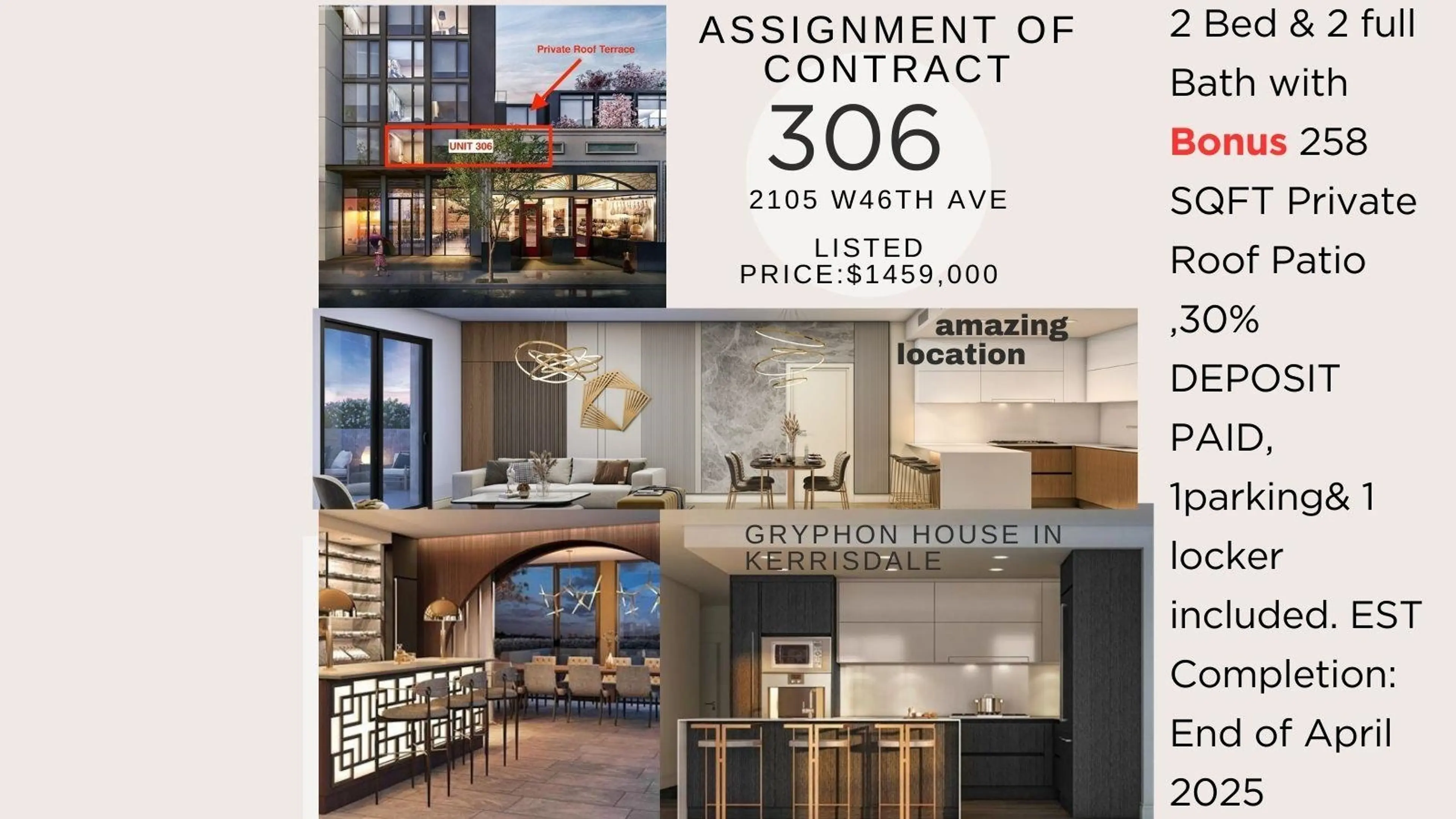 Property at #306 2105 W 46TH AVENUE, Vancouver, BC