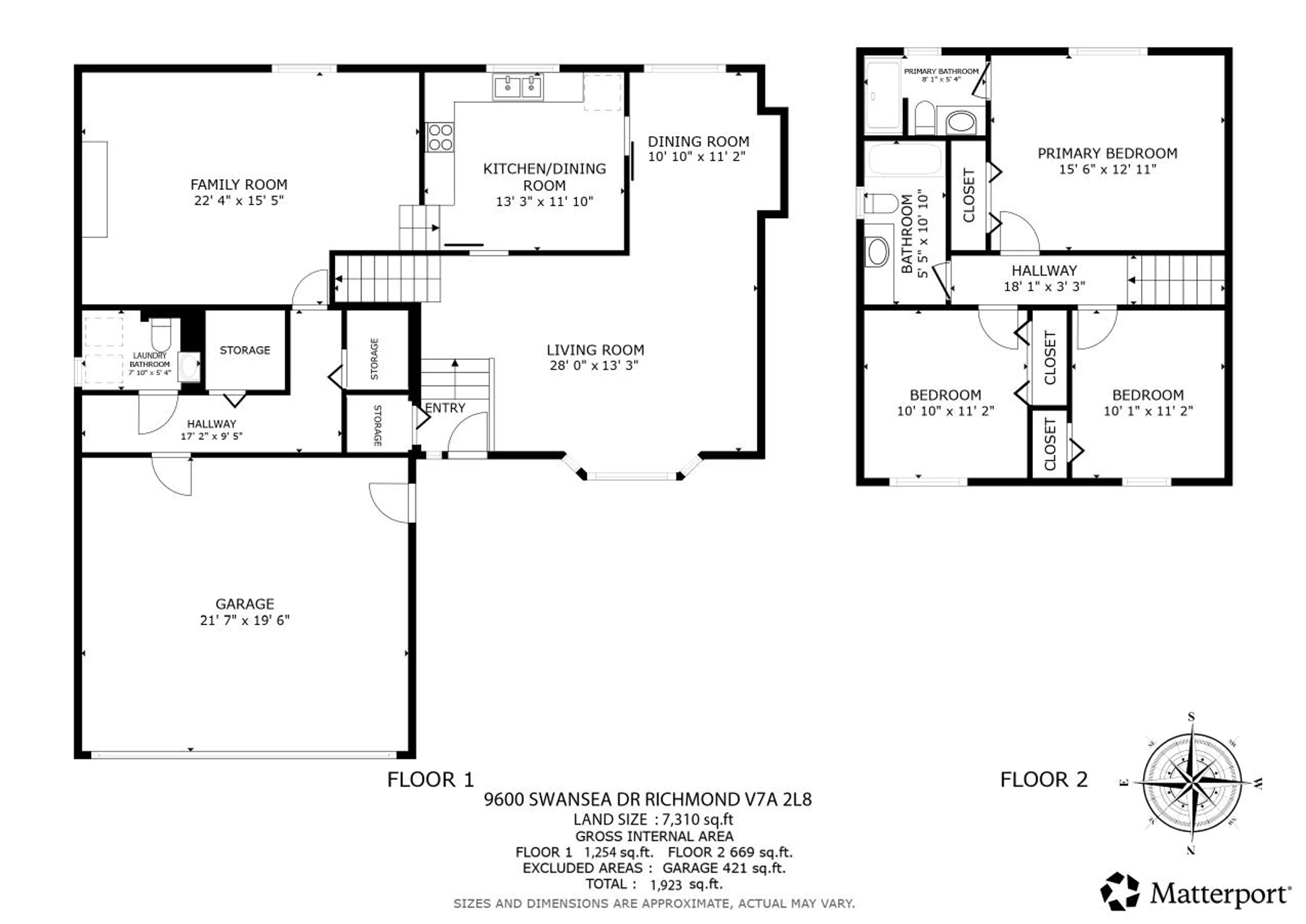 Property at 9600 SWANSEA DRIVE, Richmond, BC