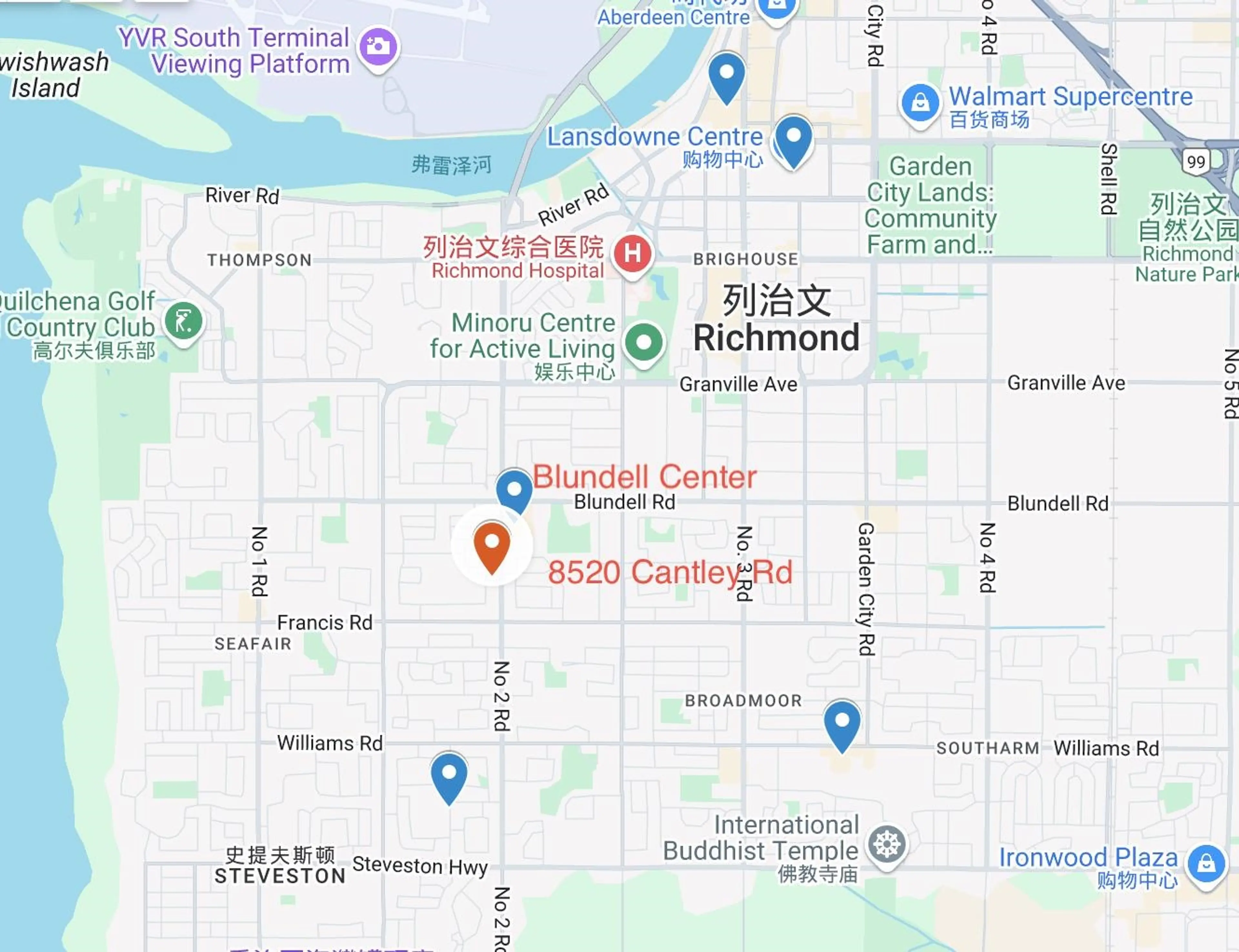 Property at 8520 CANTLEY ROAD, Richmond, BC