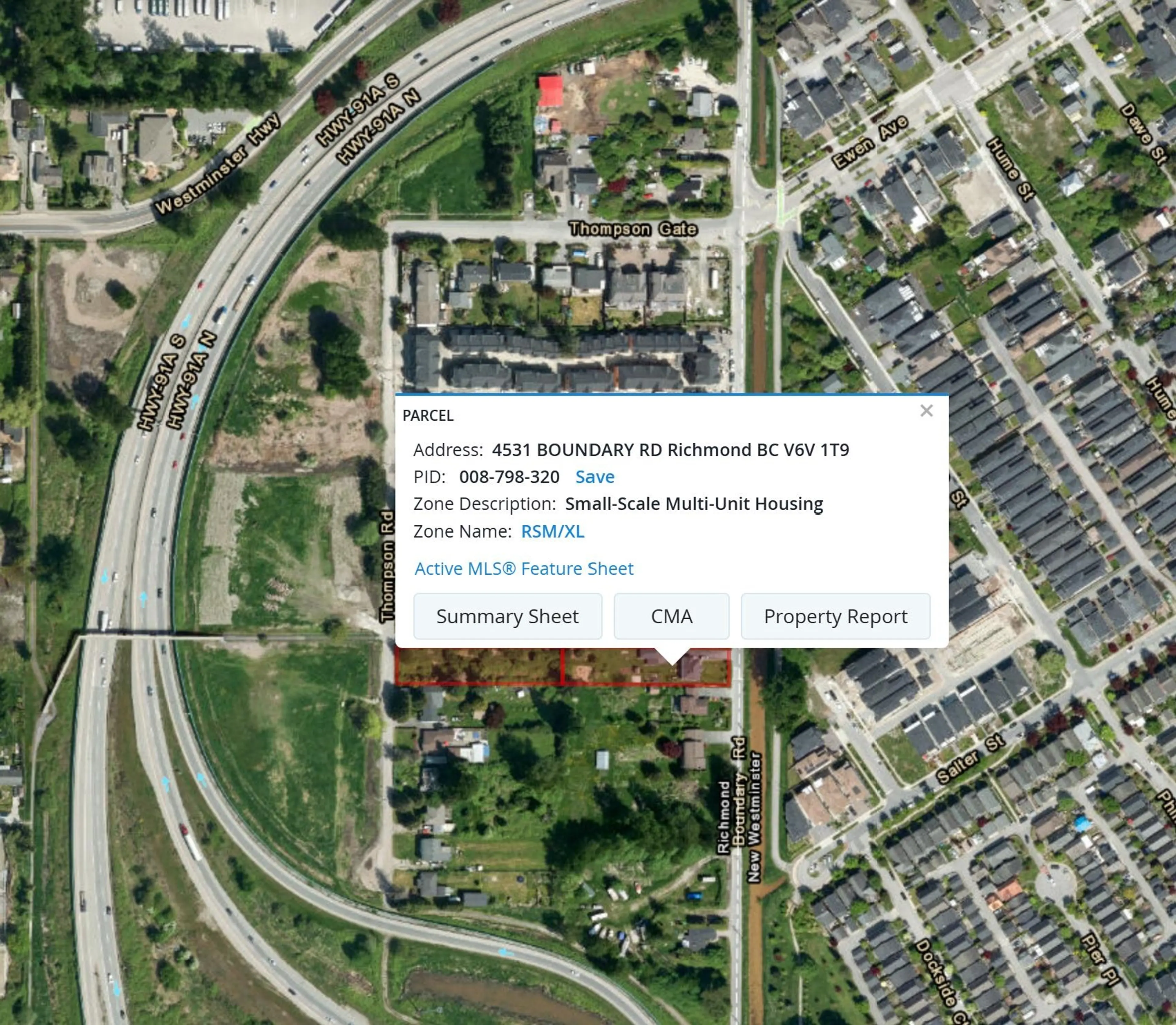 Property at 4531 BOUNDARY ROAD, Richmond, BC