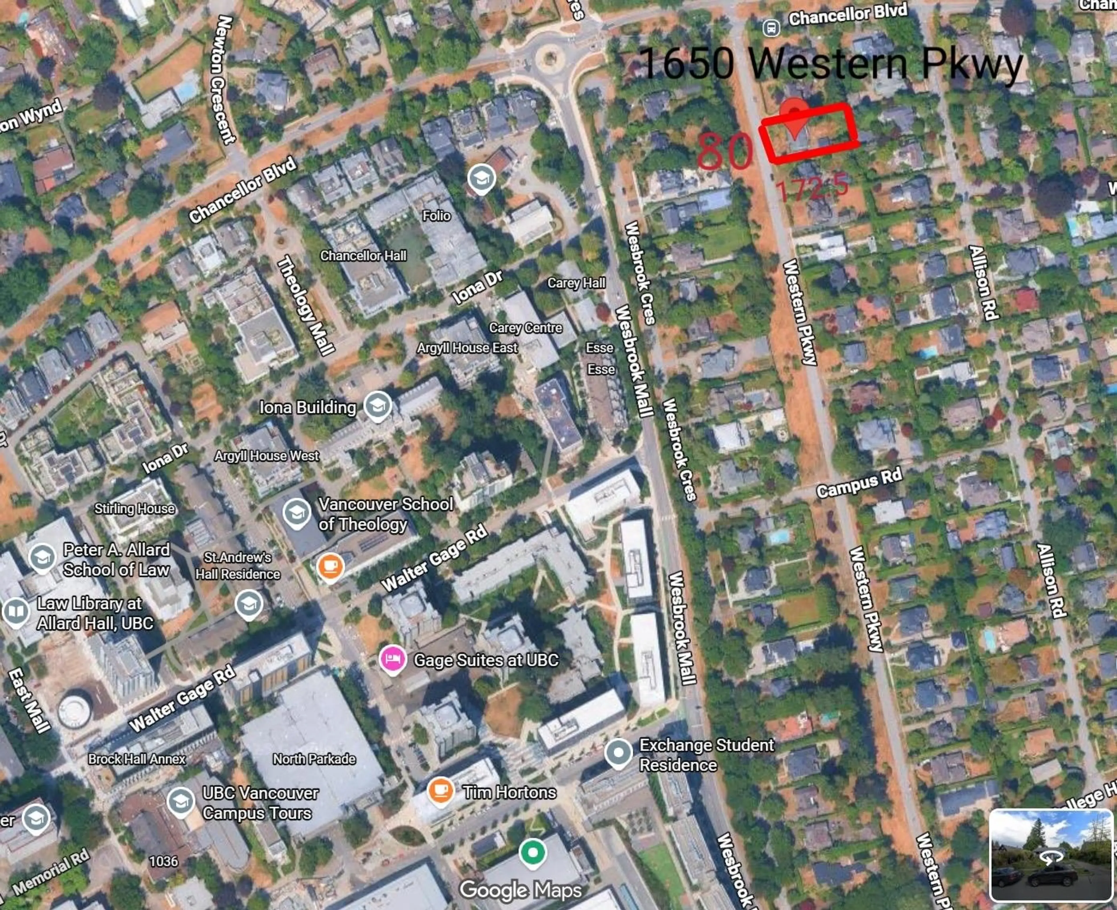 Property at 1650 WESTERN PARKWAY, Vancouver, BC