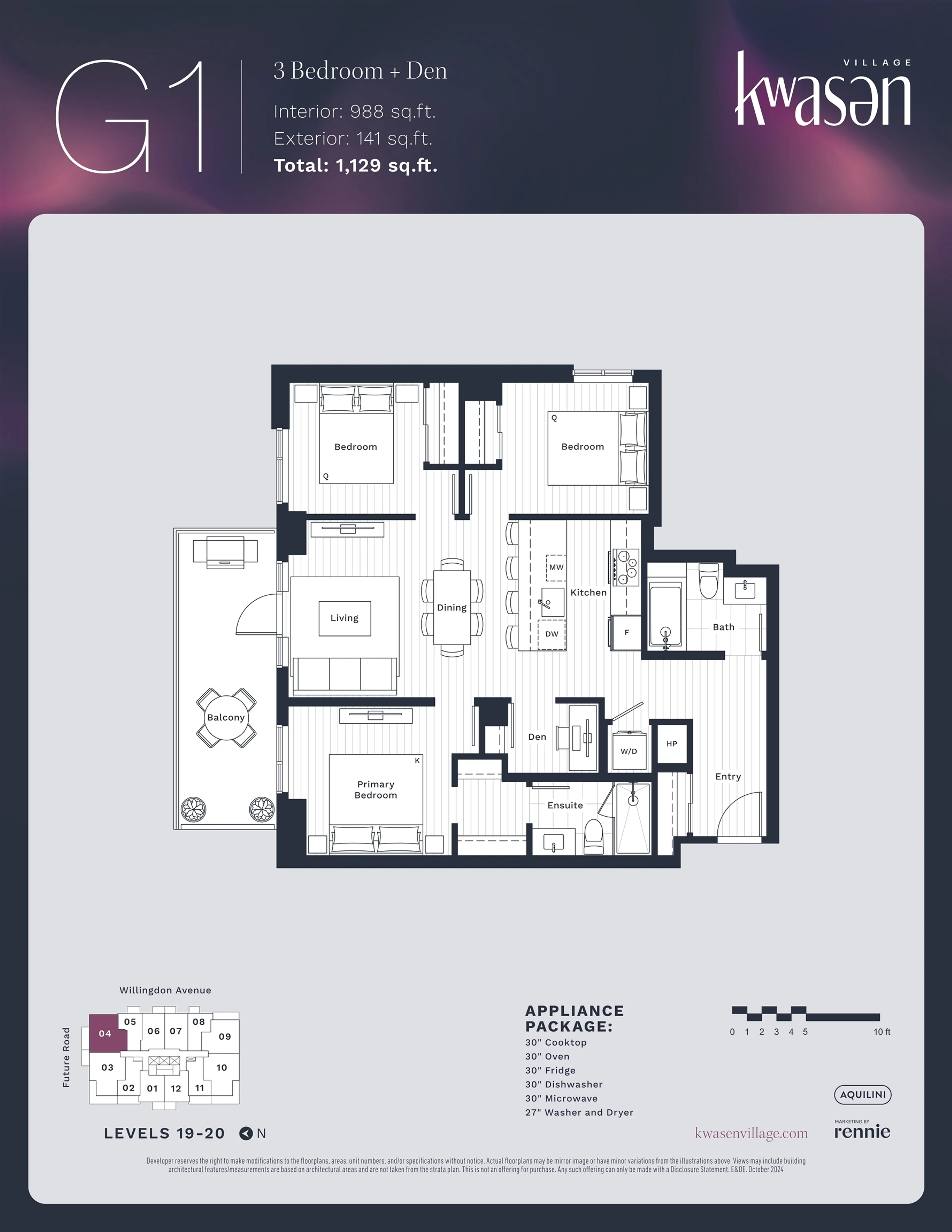 Property at #2004 3633 WILLINGDON AVENUE, Burnaby, BC