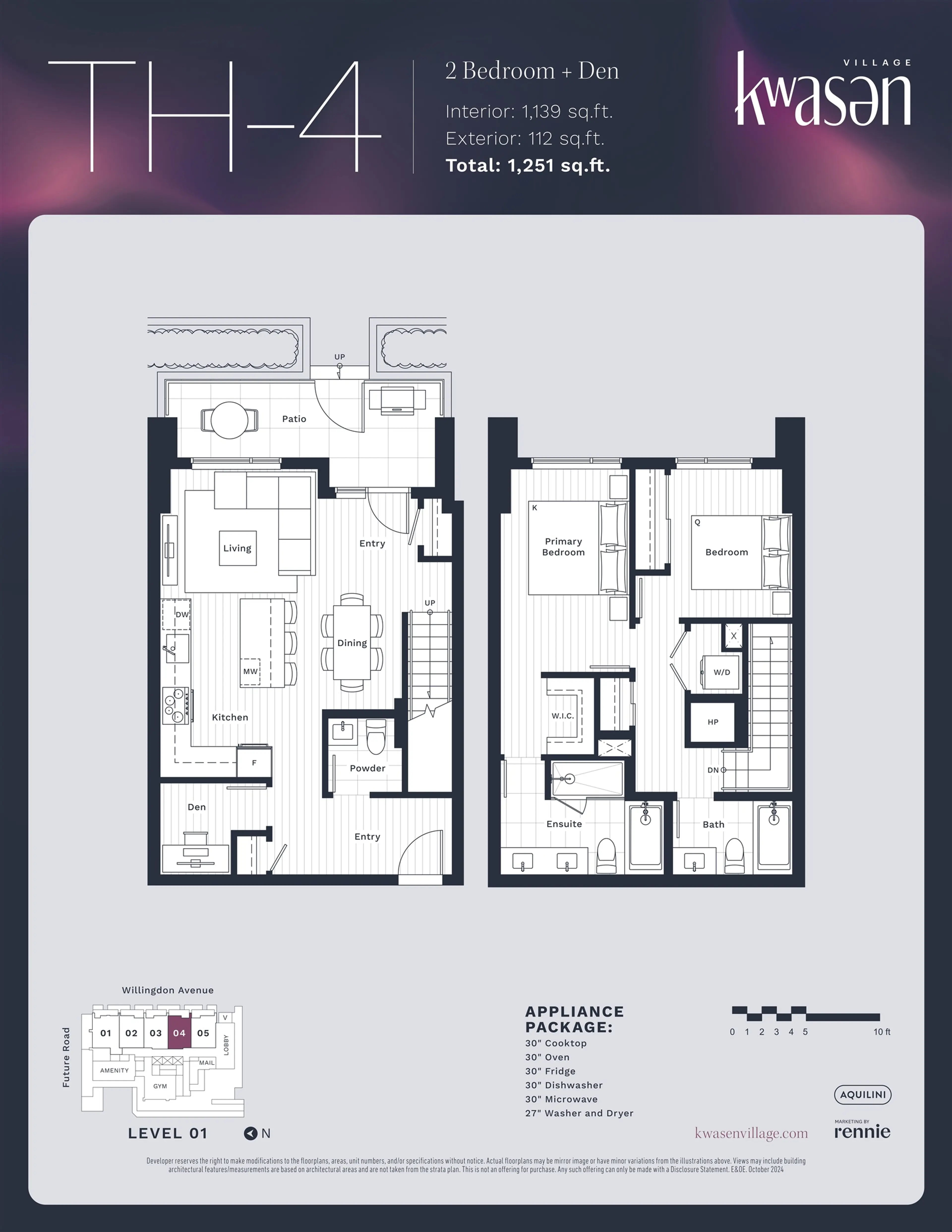 Property at #104 3633 WILLINGDON AVENUE, Burnaby, BC