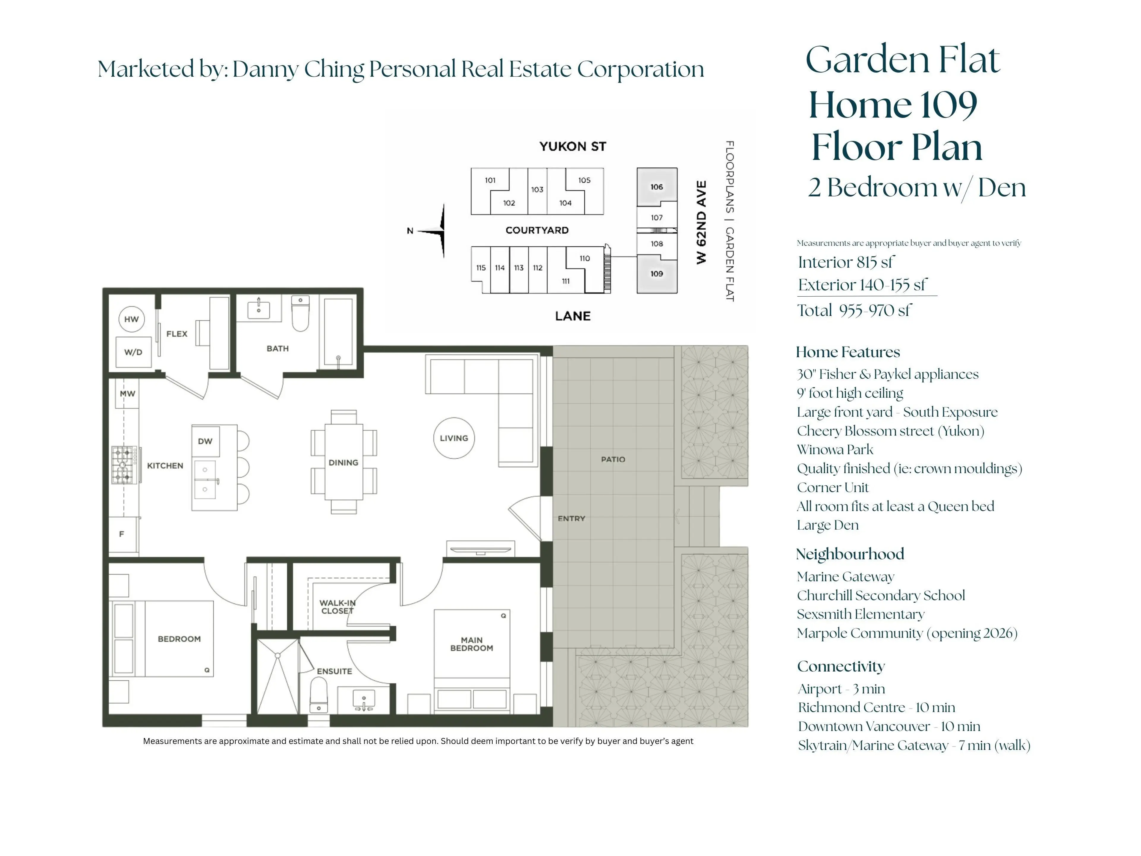 Property at #109 7789 YUKON STREET, Vancouver, BC