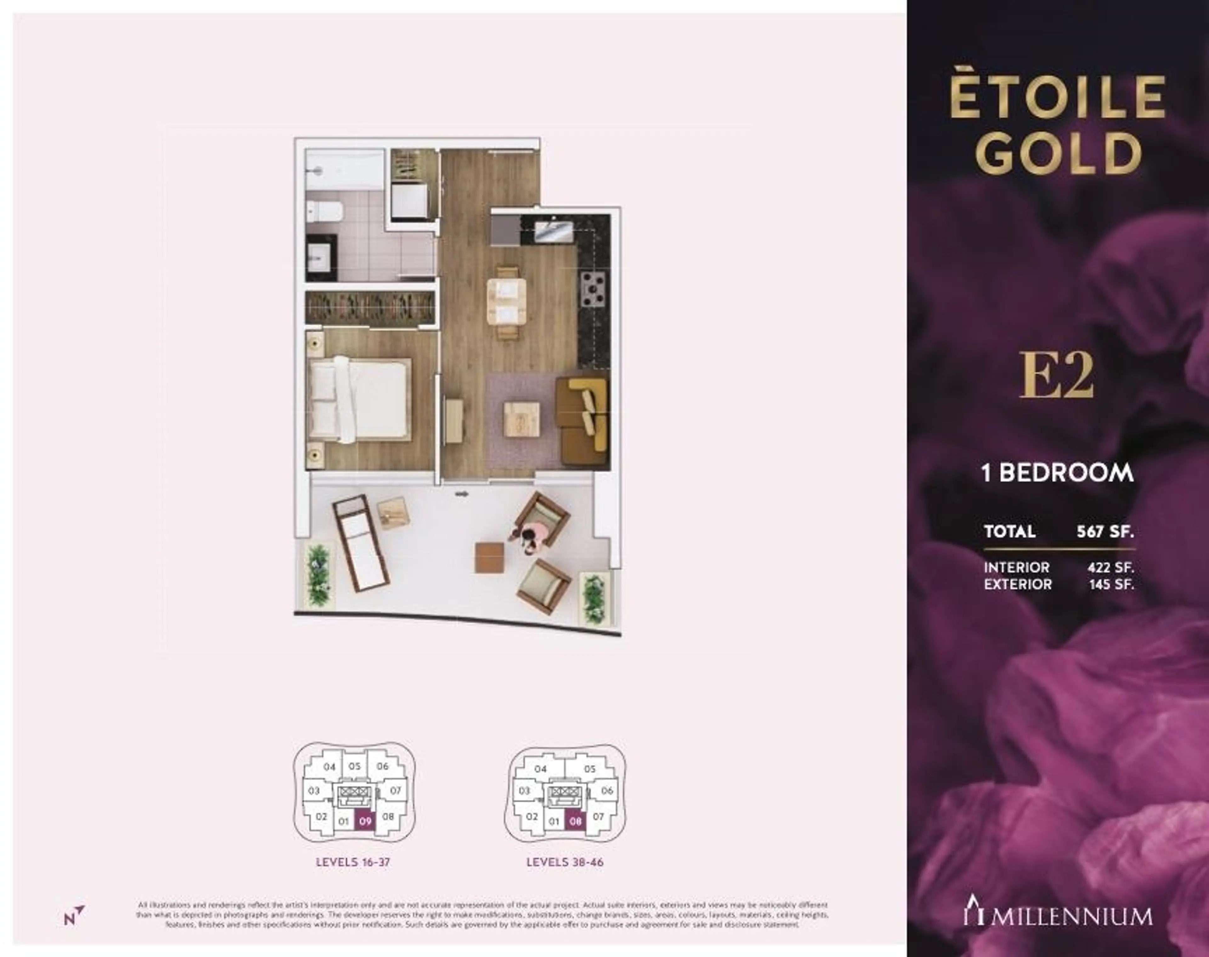 Property at #2309 2266 SPRINGER AVENUE, Burnaby, BC