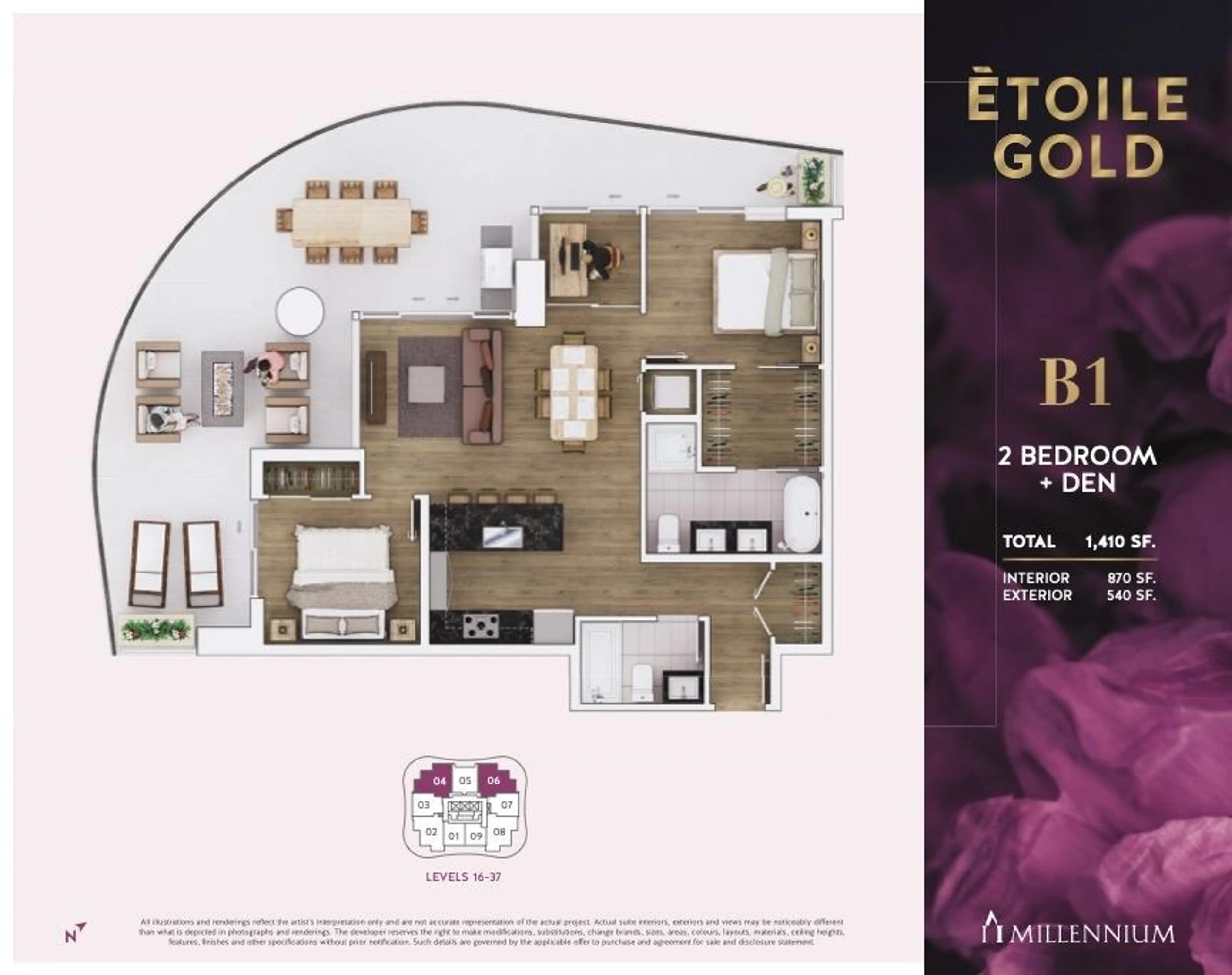 Property at #1906 2266 SPRINGER AVENUE, Burnaby, BC