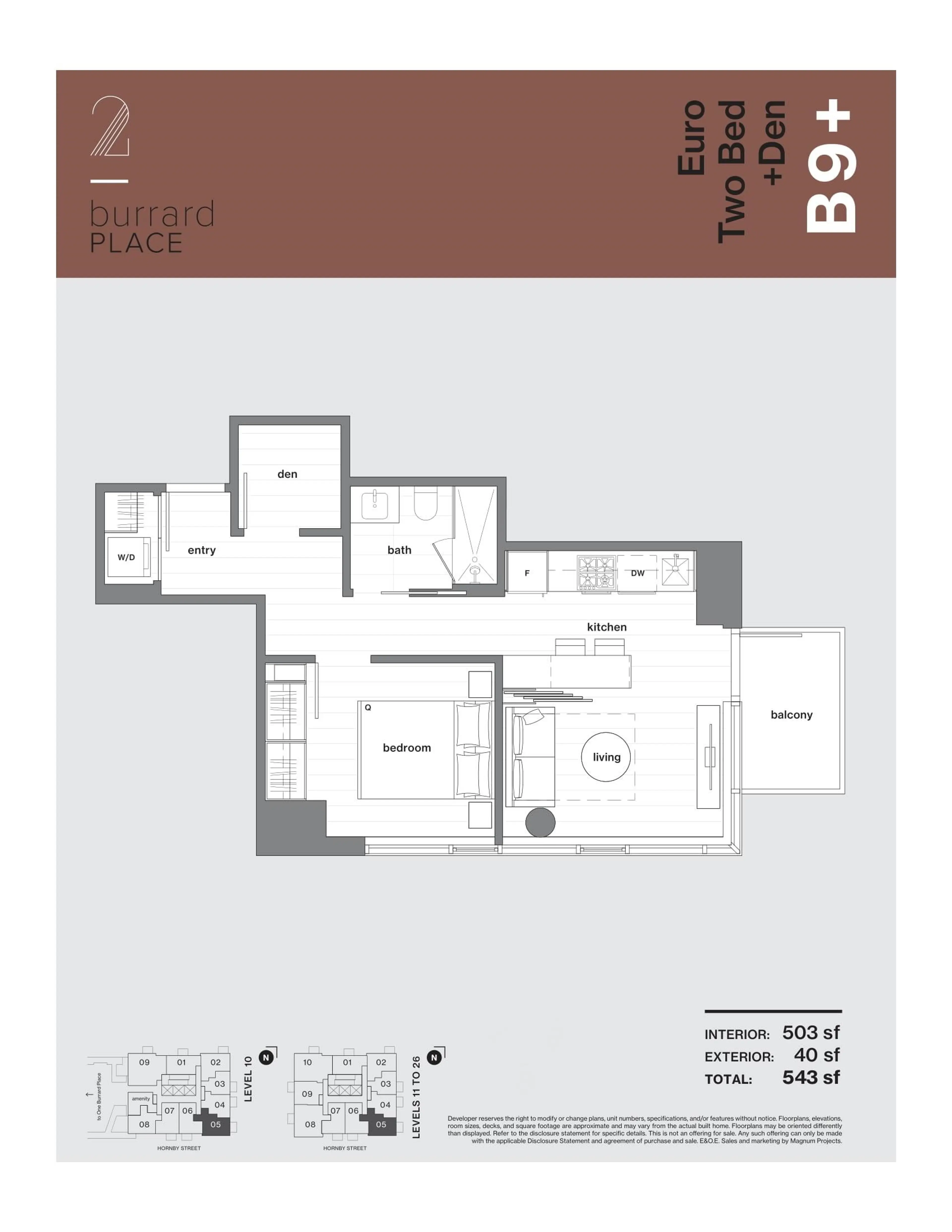 Property at #1005 1277 HORNBY STREET, Vancouver, BC