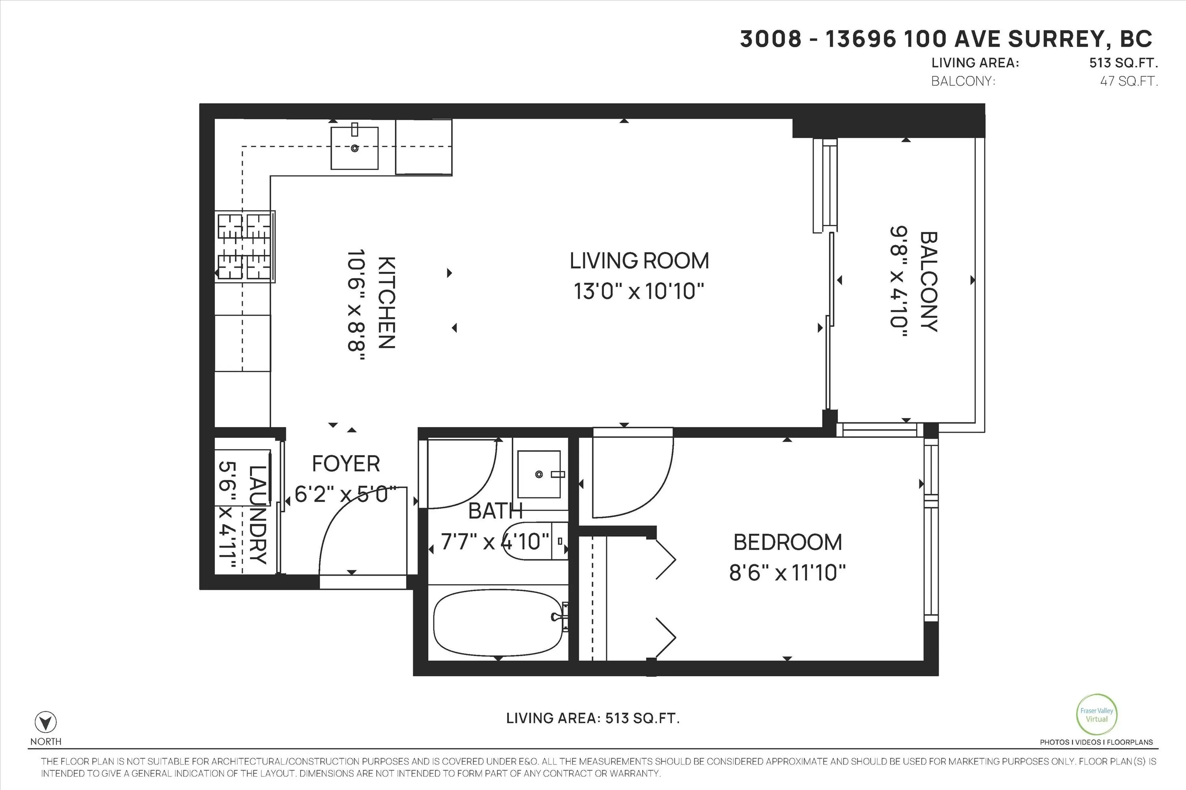 Property at #3008 13696 100 AVENUE, Surrey, BC