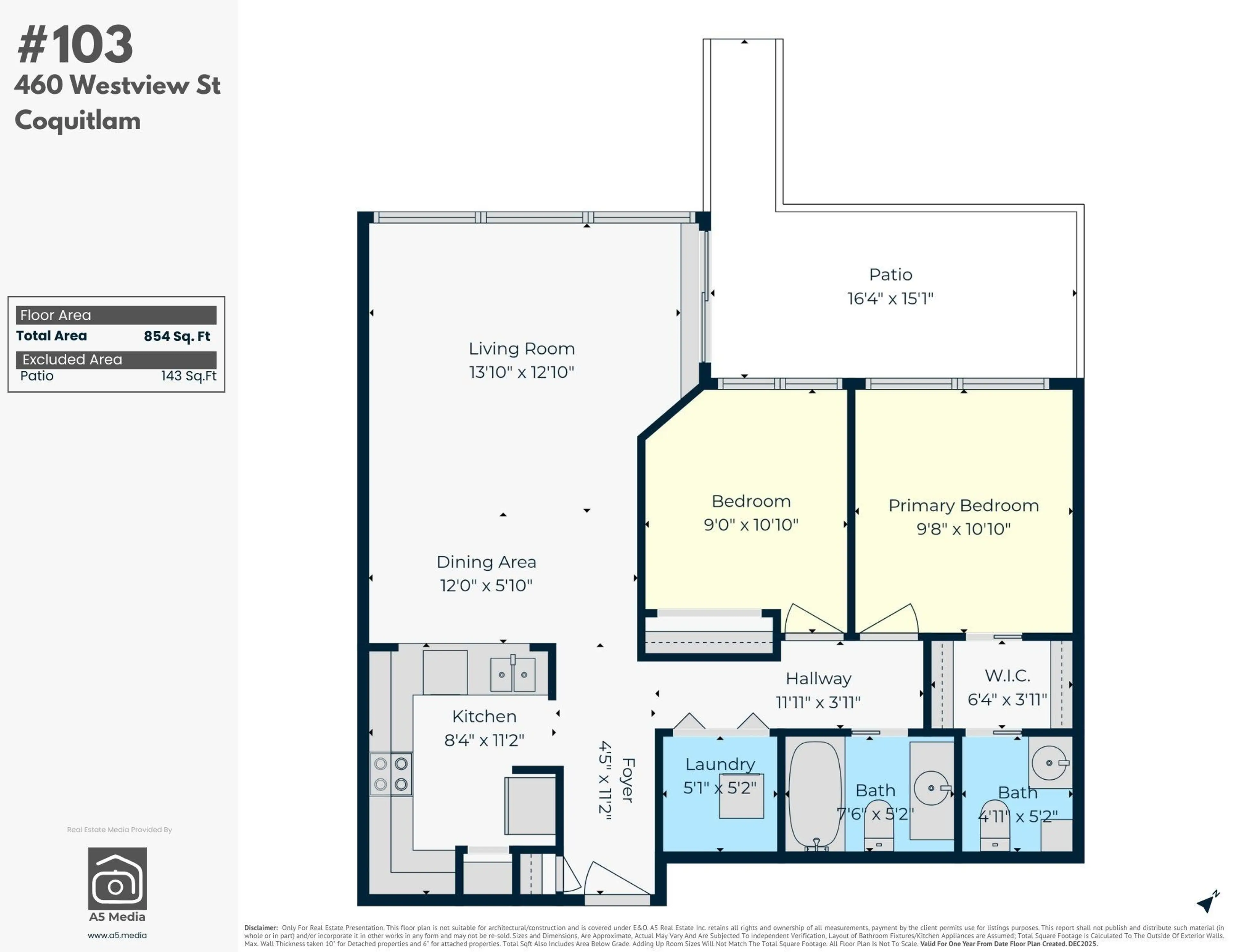 Property at #103 460 WESTVIEW STREET, Coquitlam, BC