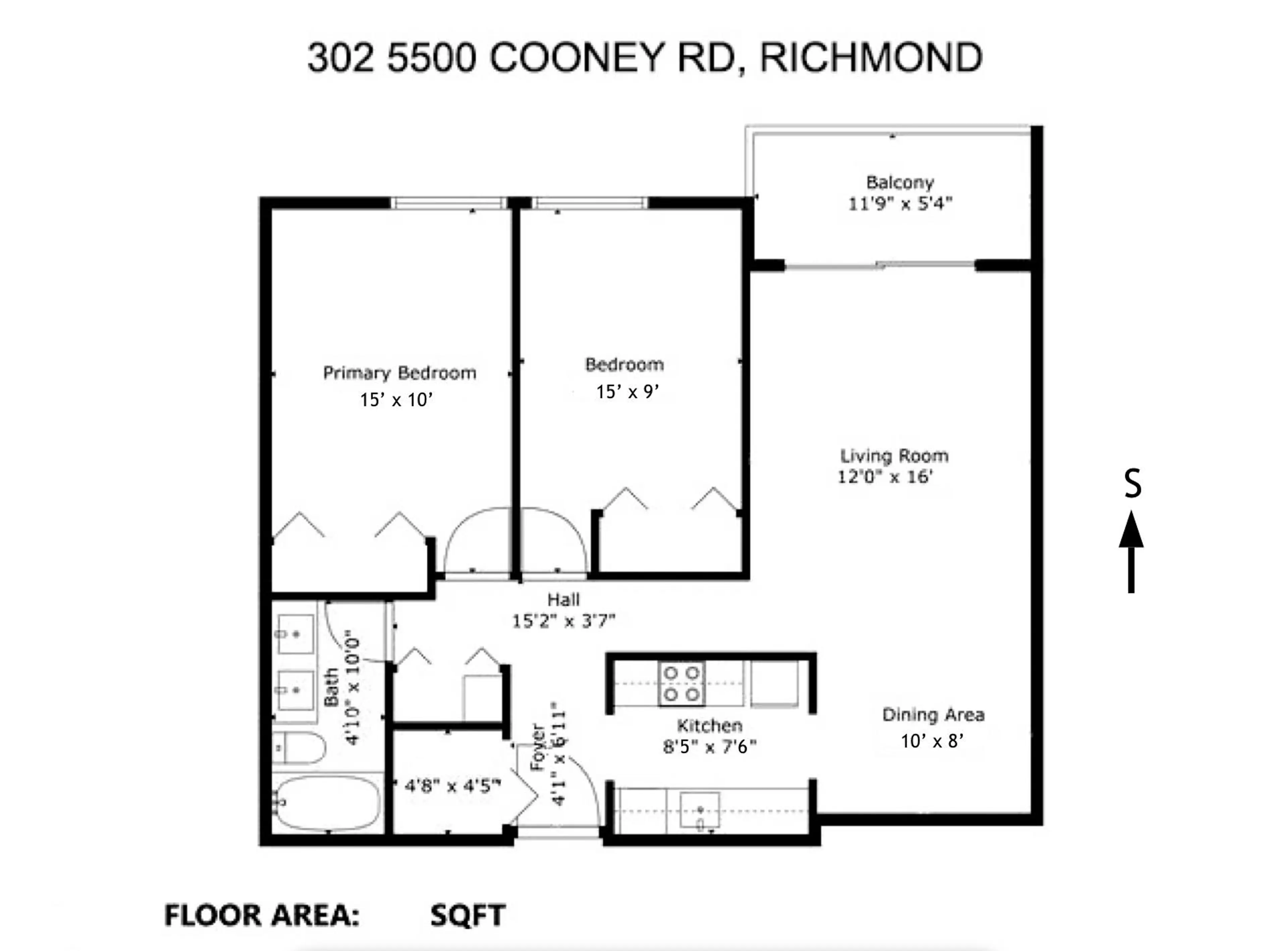 Property at #302 5500 COONEY ROAD, Richmond, BC