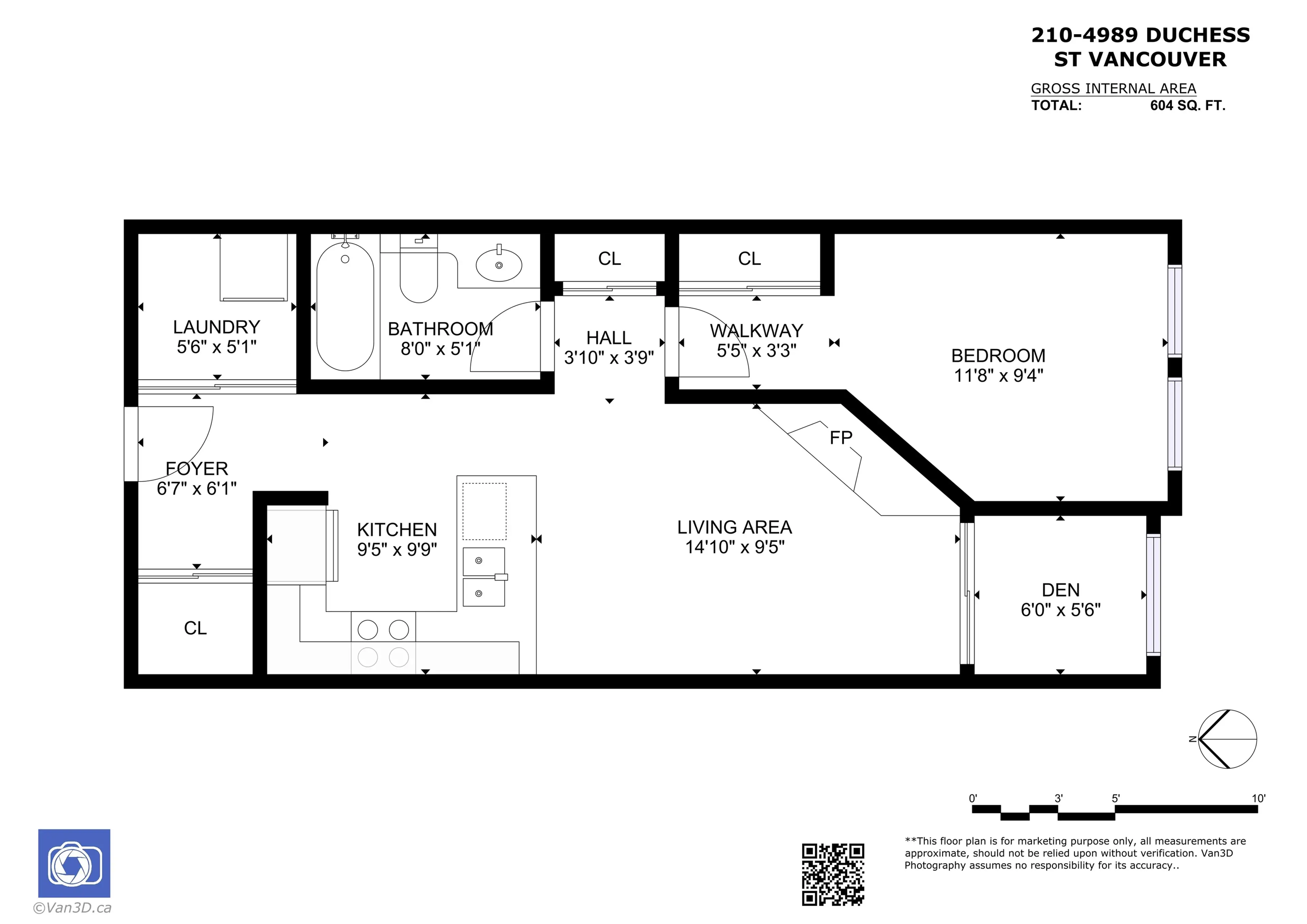 Property at #210 4989 DUCHESS STREET, Vancouver, BC