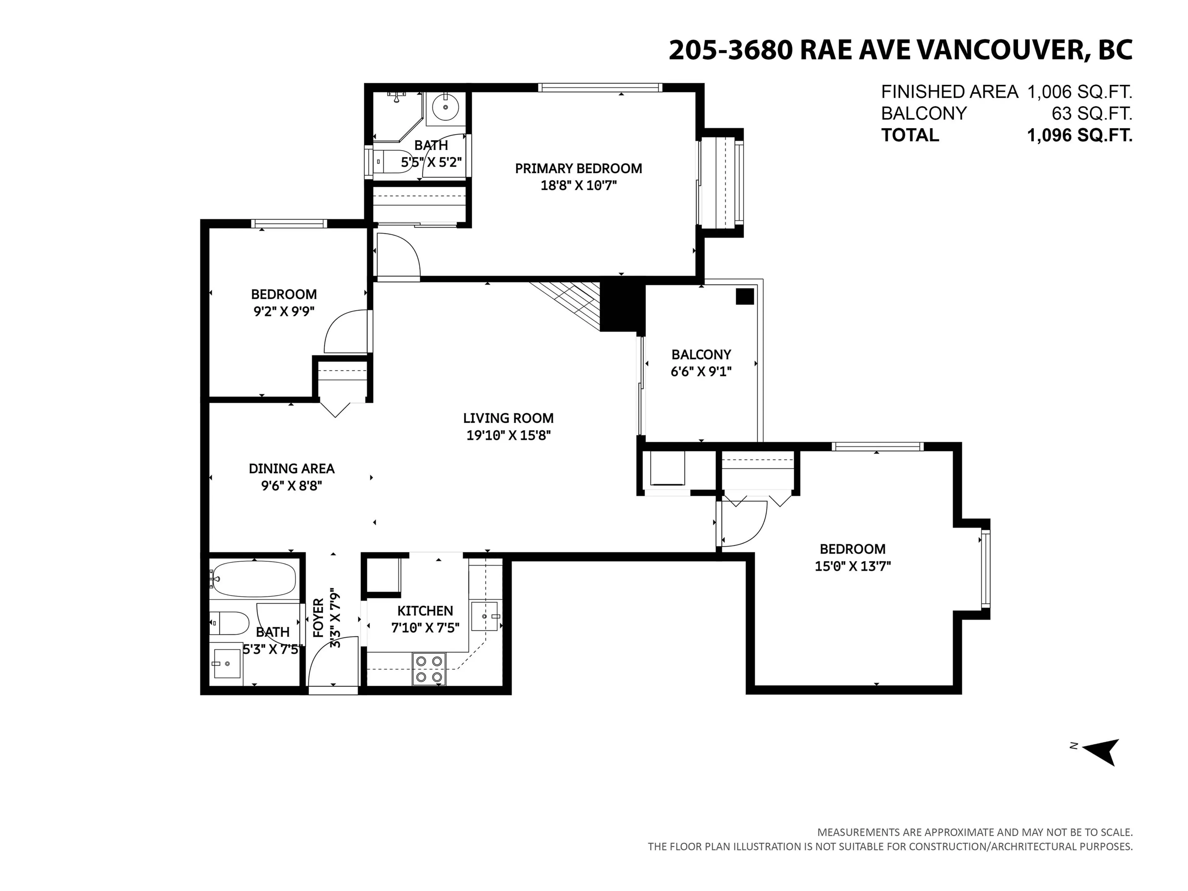 Property at #201 3680 RAE AVENUE, Vancouver, BC