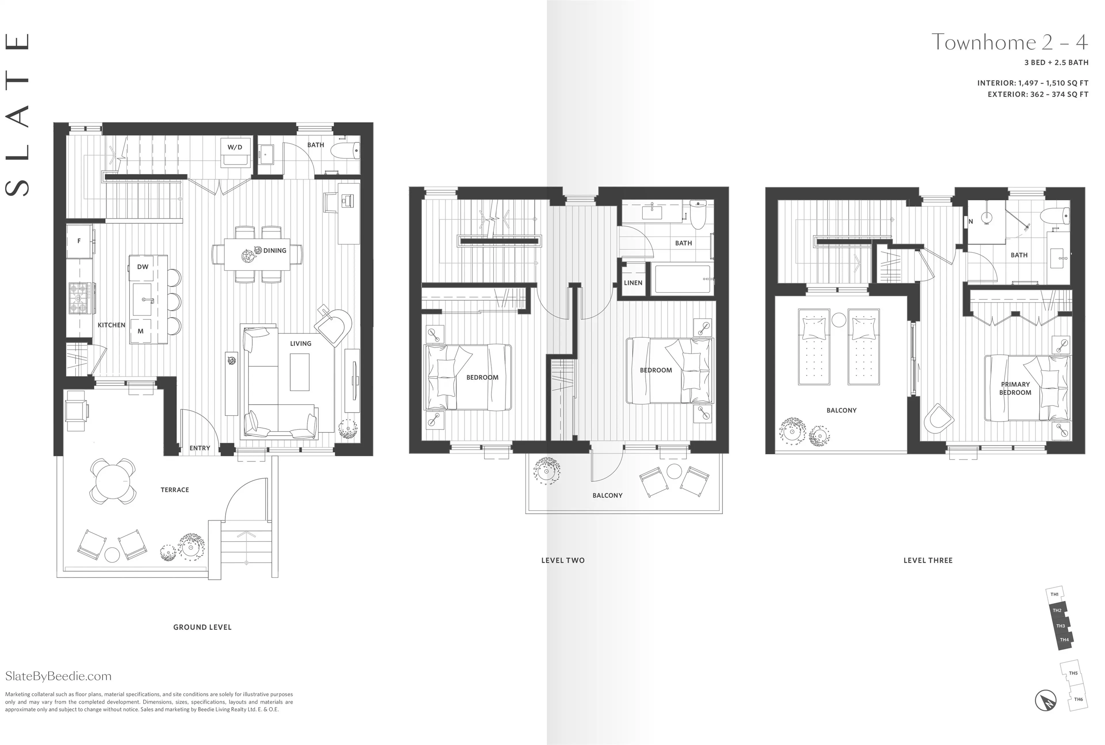 Property at #TH3 2135 SPRINGER AVENUE, Burnaby, BC