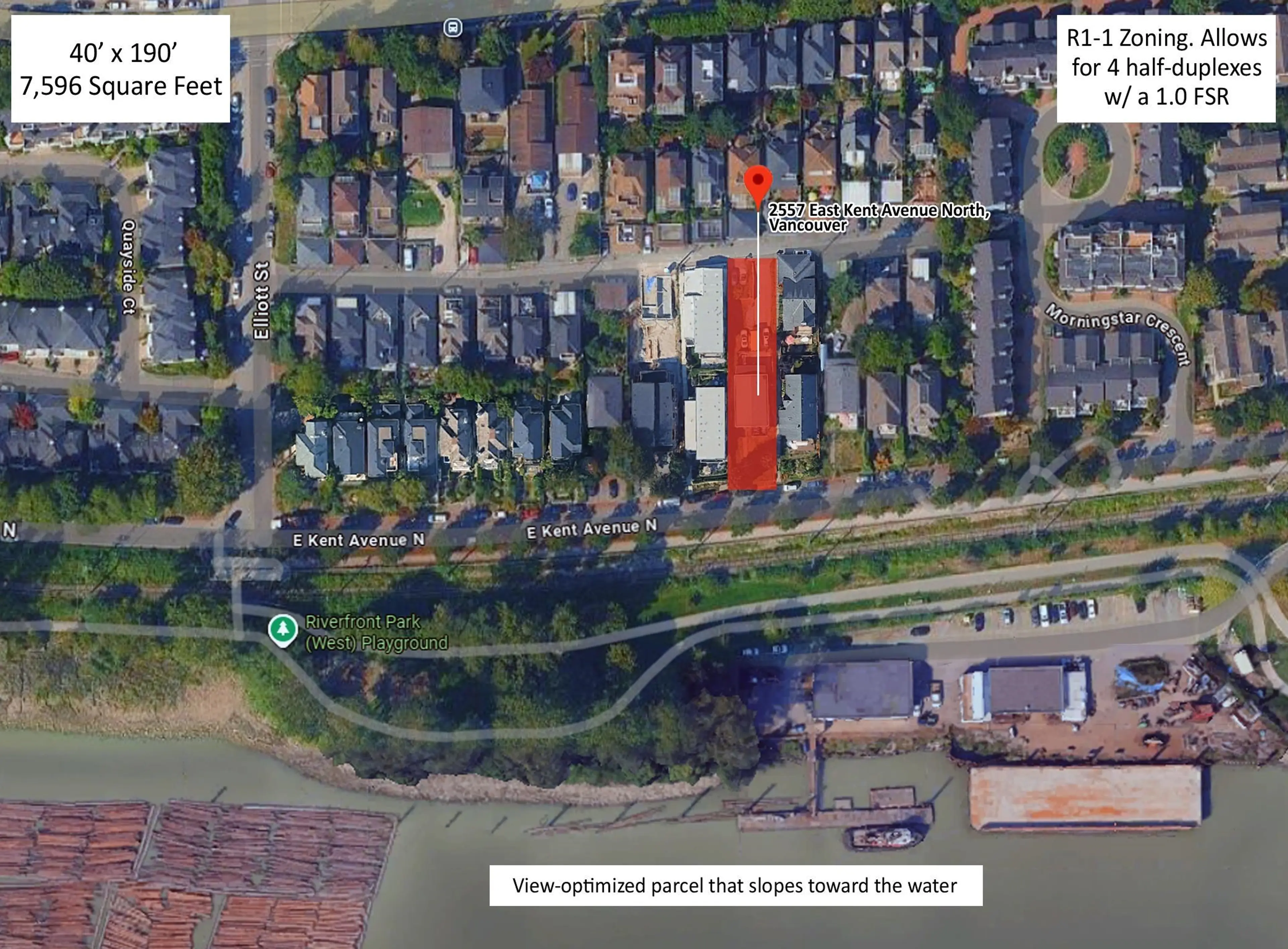 Property at 2557 E KENT AVENUE NORTH, Vancouver, BC