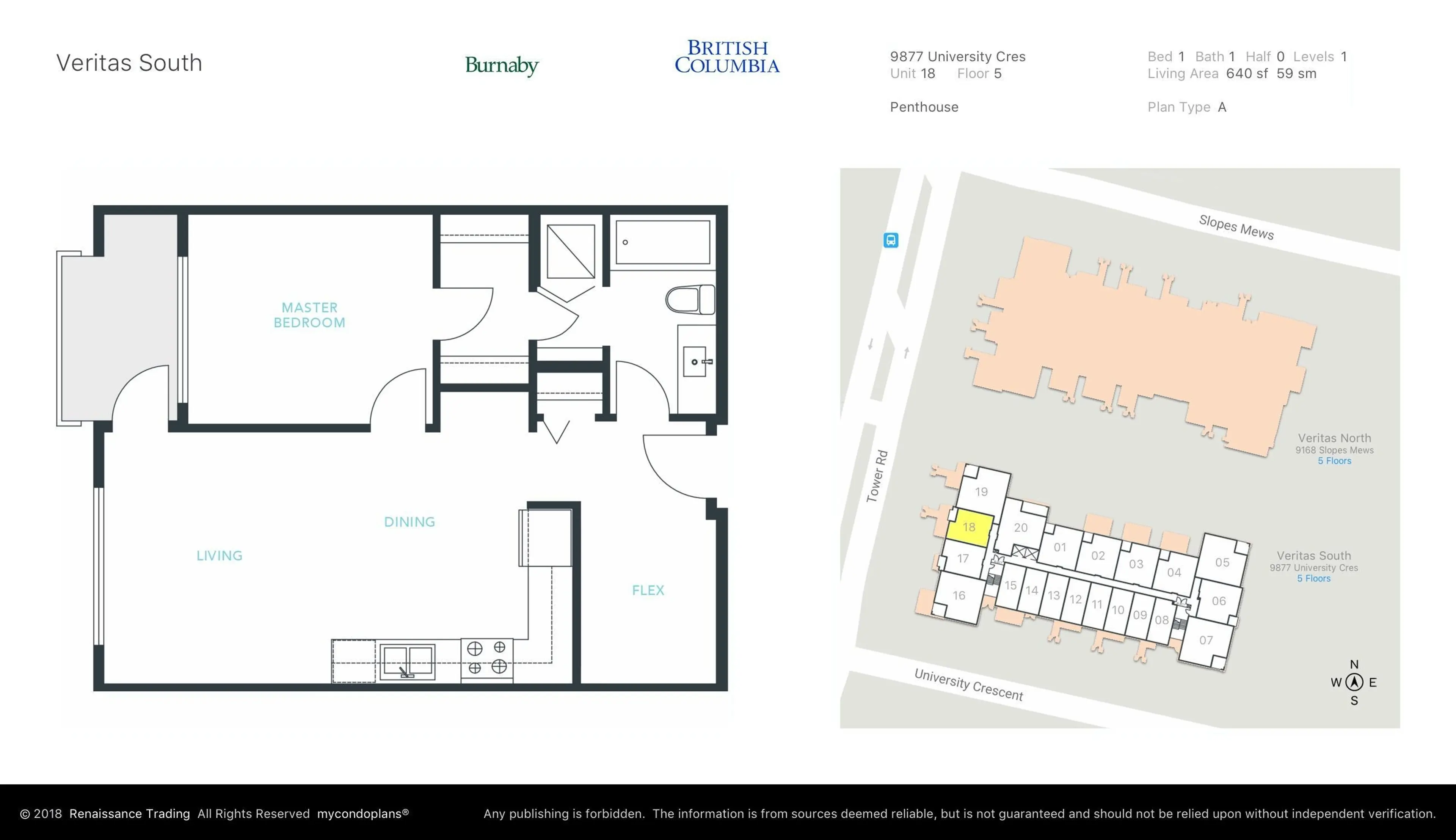 Property at #518 9877 UNIVERSITY CRESCENT, Burnaby, BC