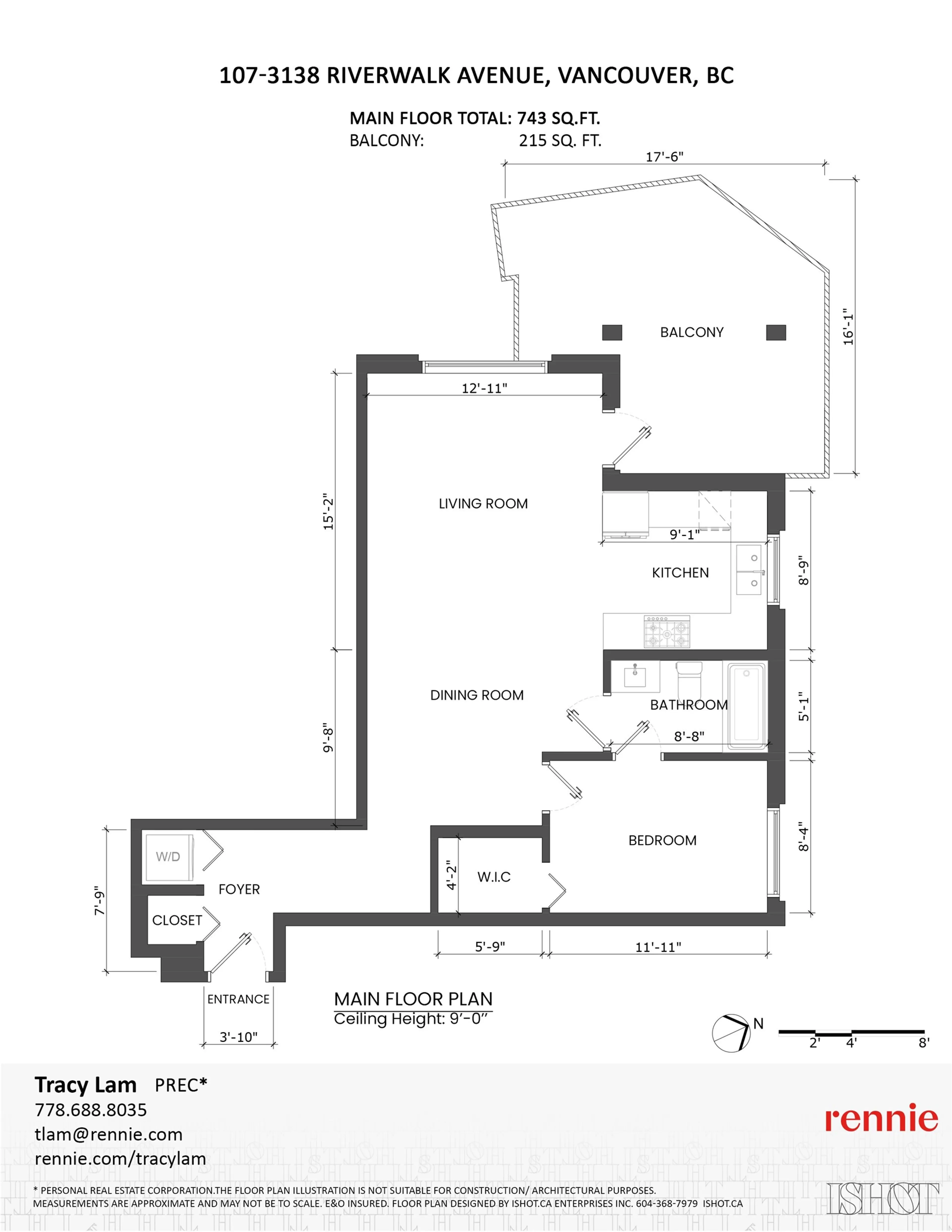 Property at #107 3138 RIVERWALK AVENUE, Vancouver, BC