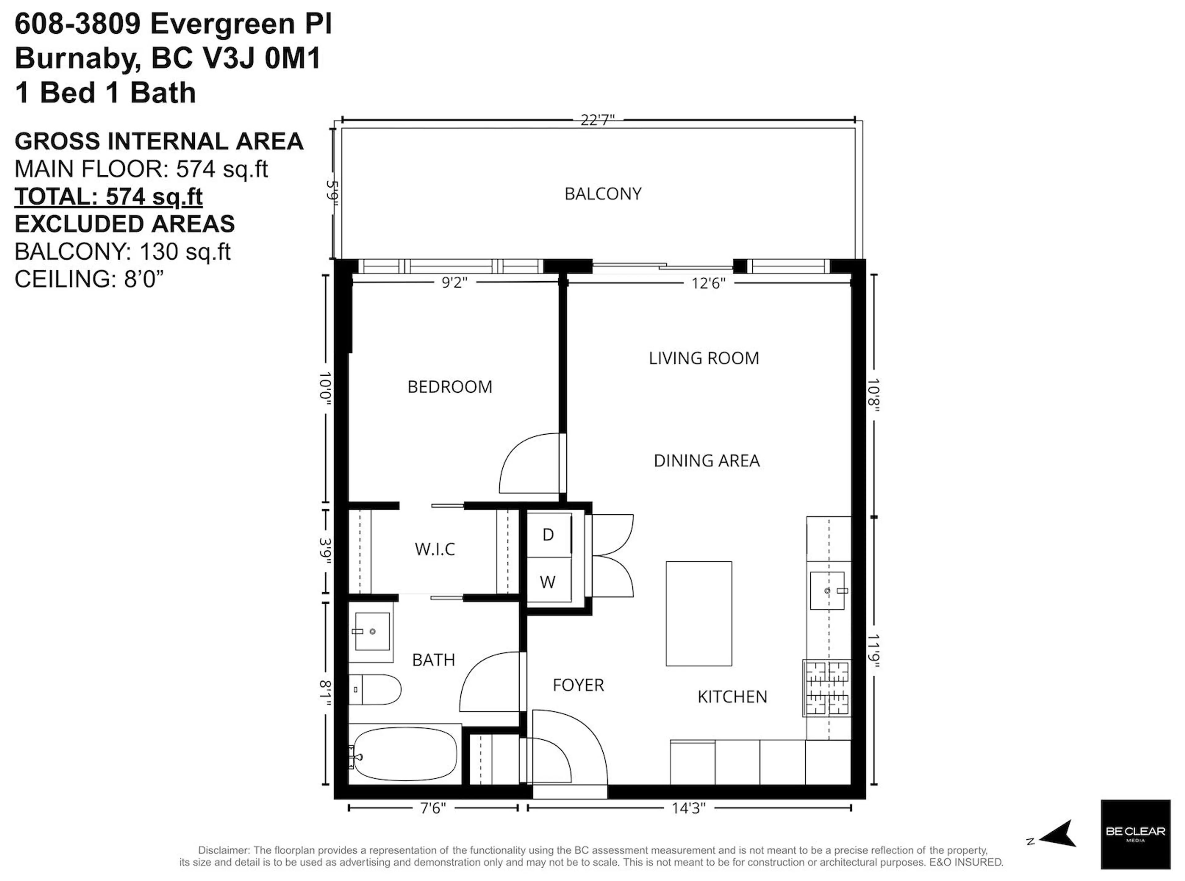Property at #608 3809 EVERGREEN PLACE, Burnaby, BC