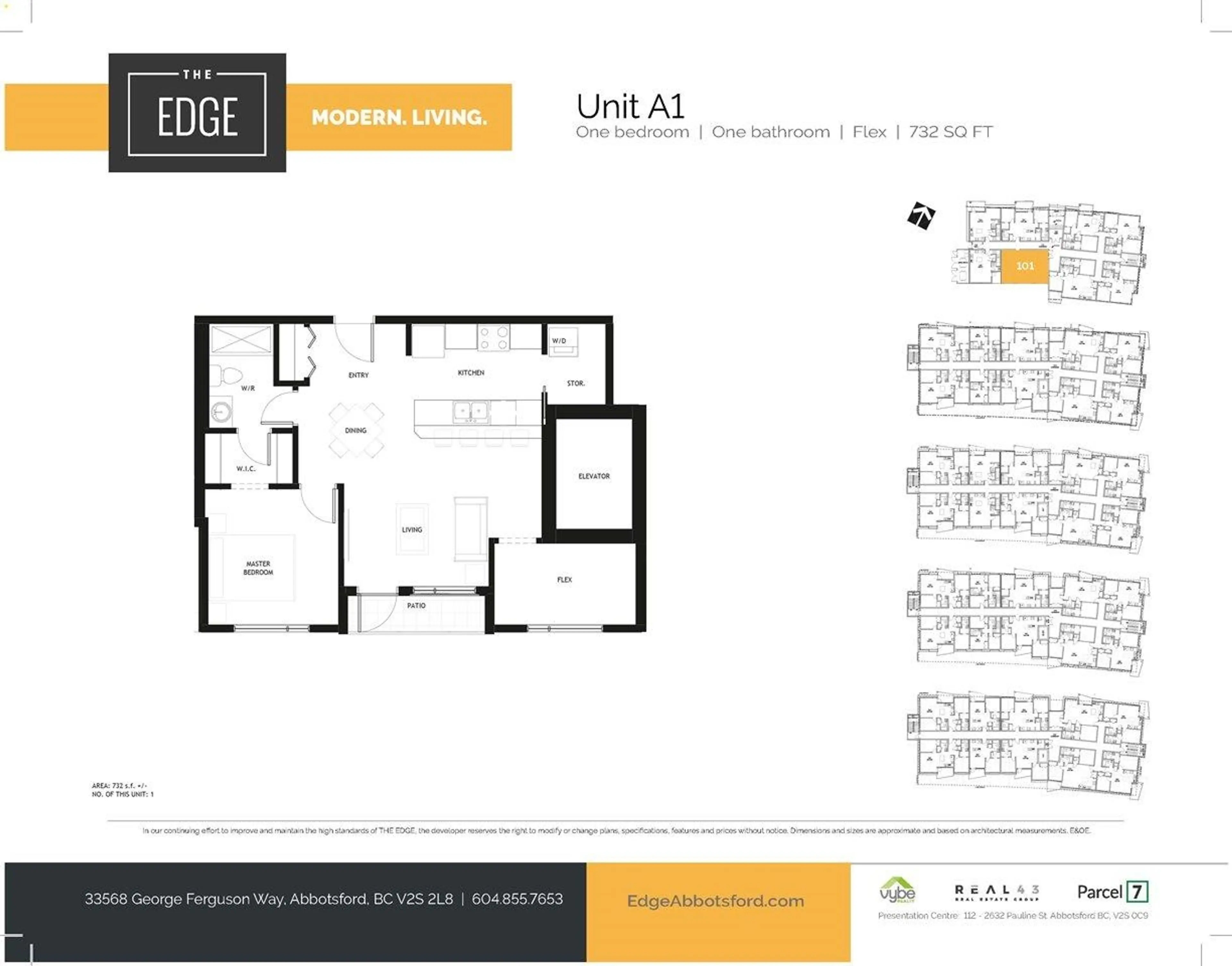 Property at #101 33568 GEORGE FERGUSON WAY, Abbotsford, BC