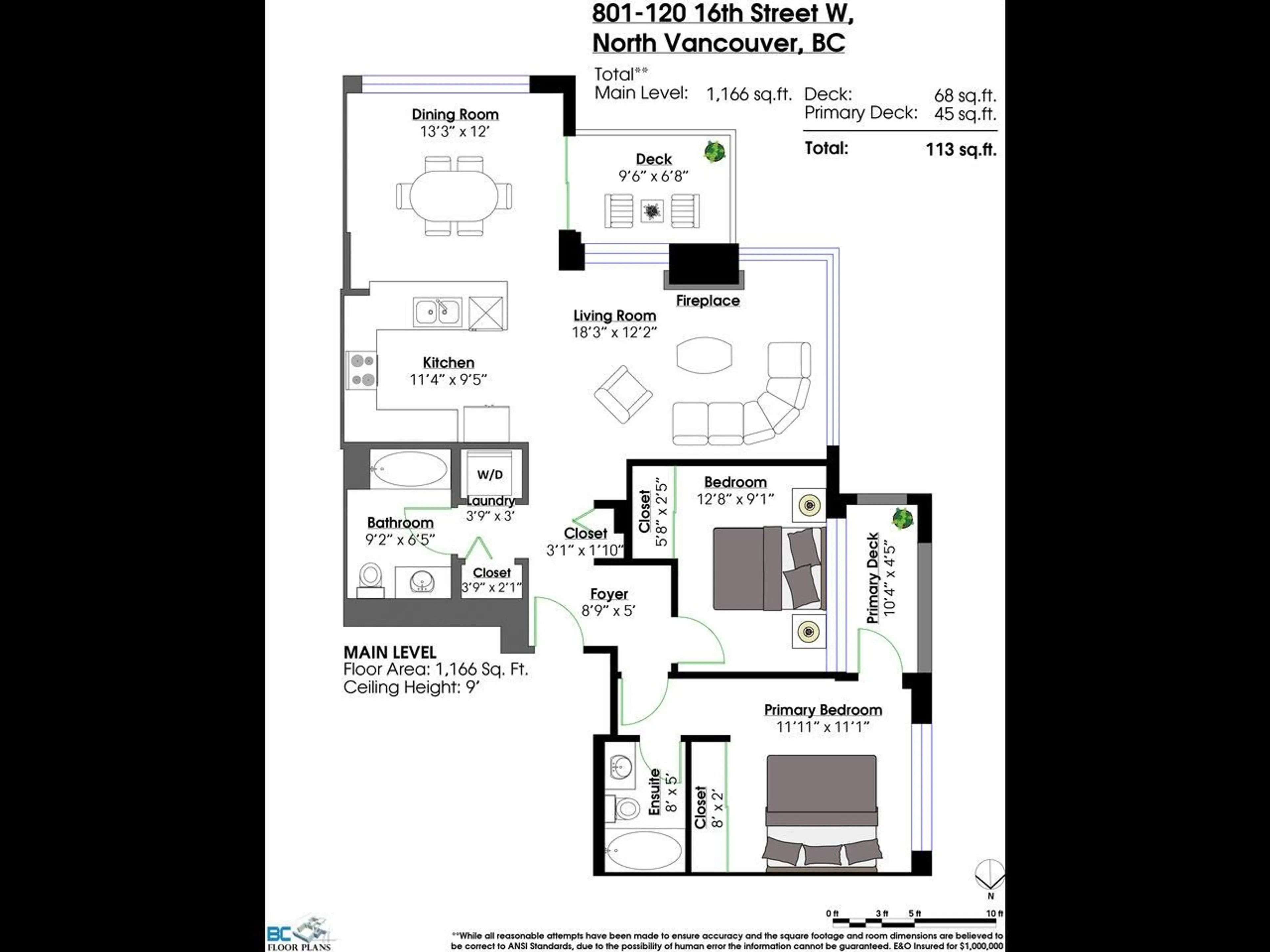 Property at #801 120 W 16TH STREET, North Vancouver, BC