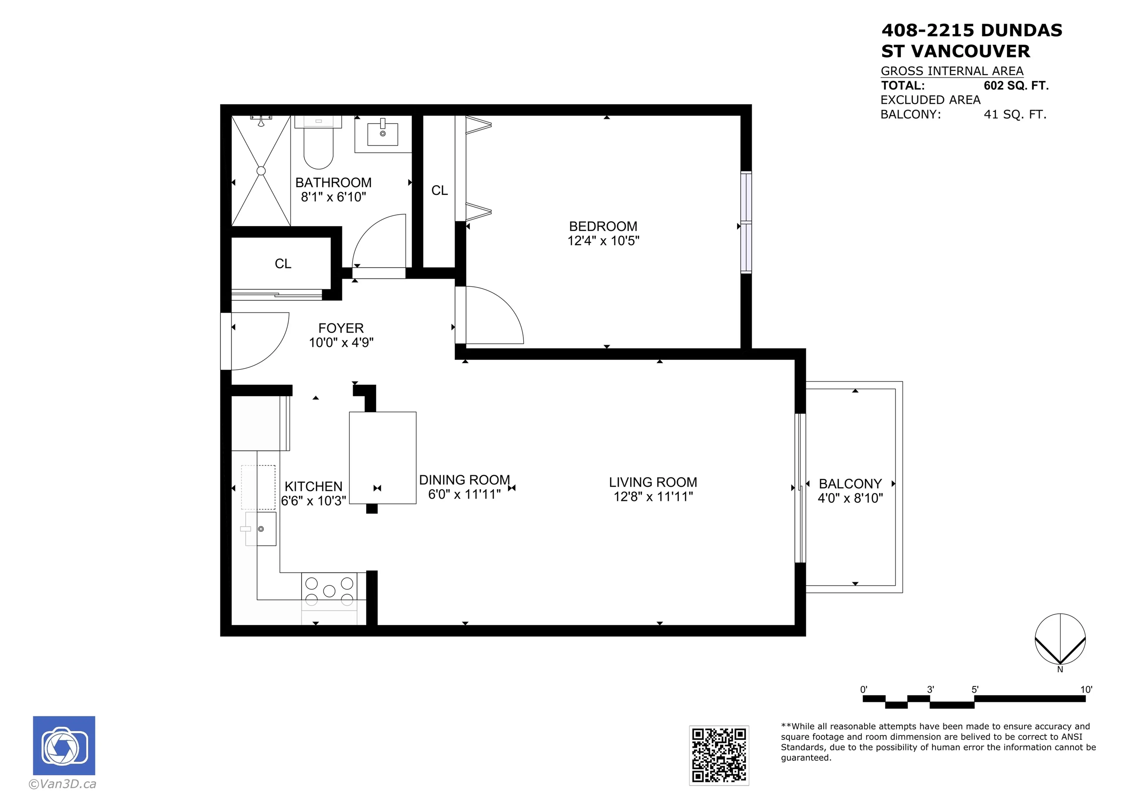 Property at #408 2215 DUNDAS STREET, Vancouver, BC