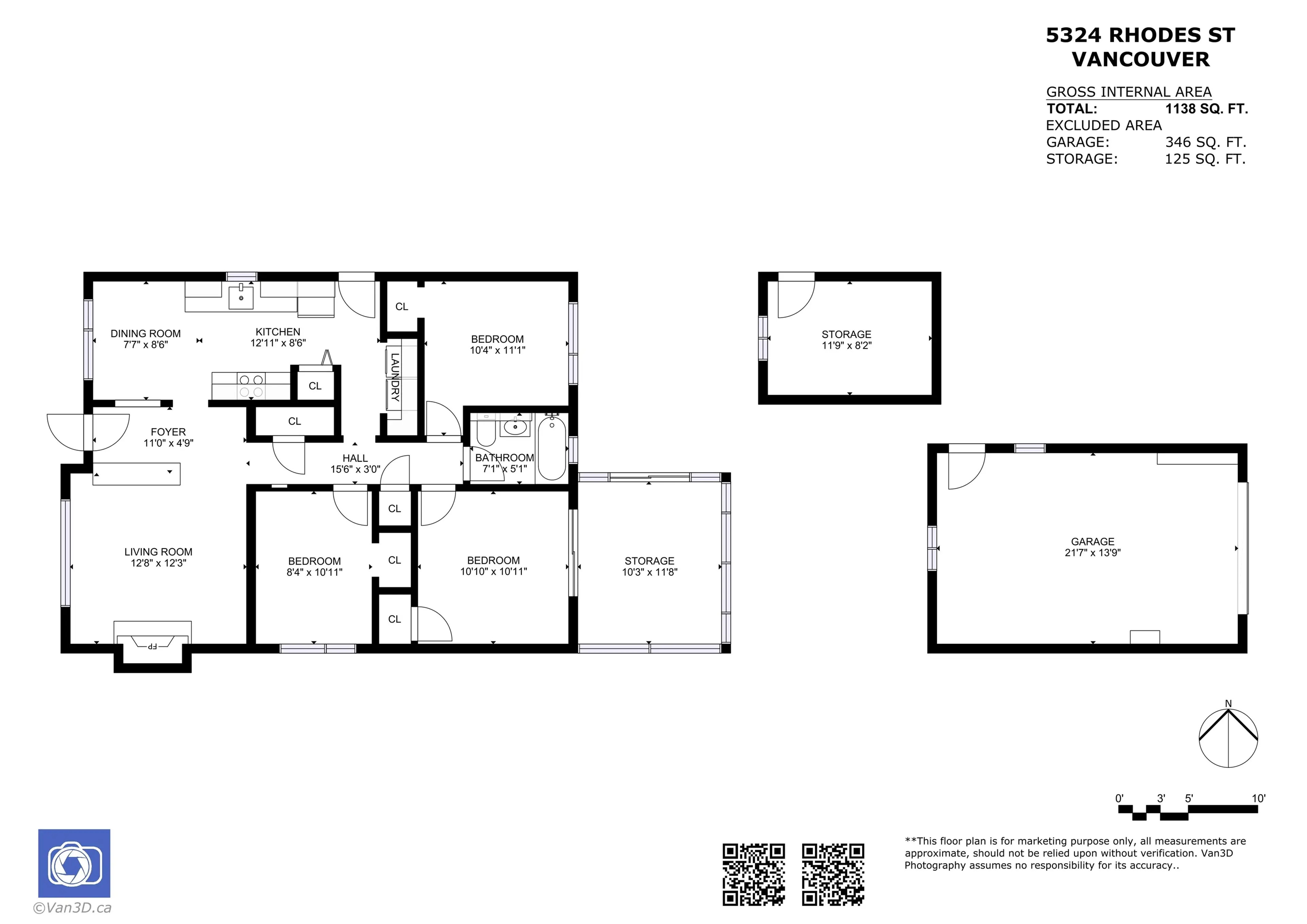 Property at 5324 RHODES STREET, Vancouver, BC