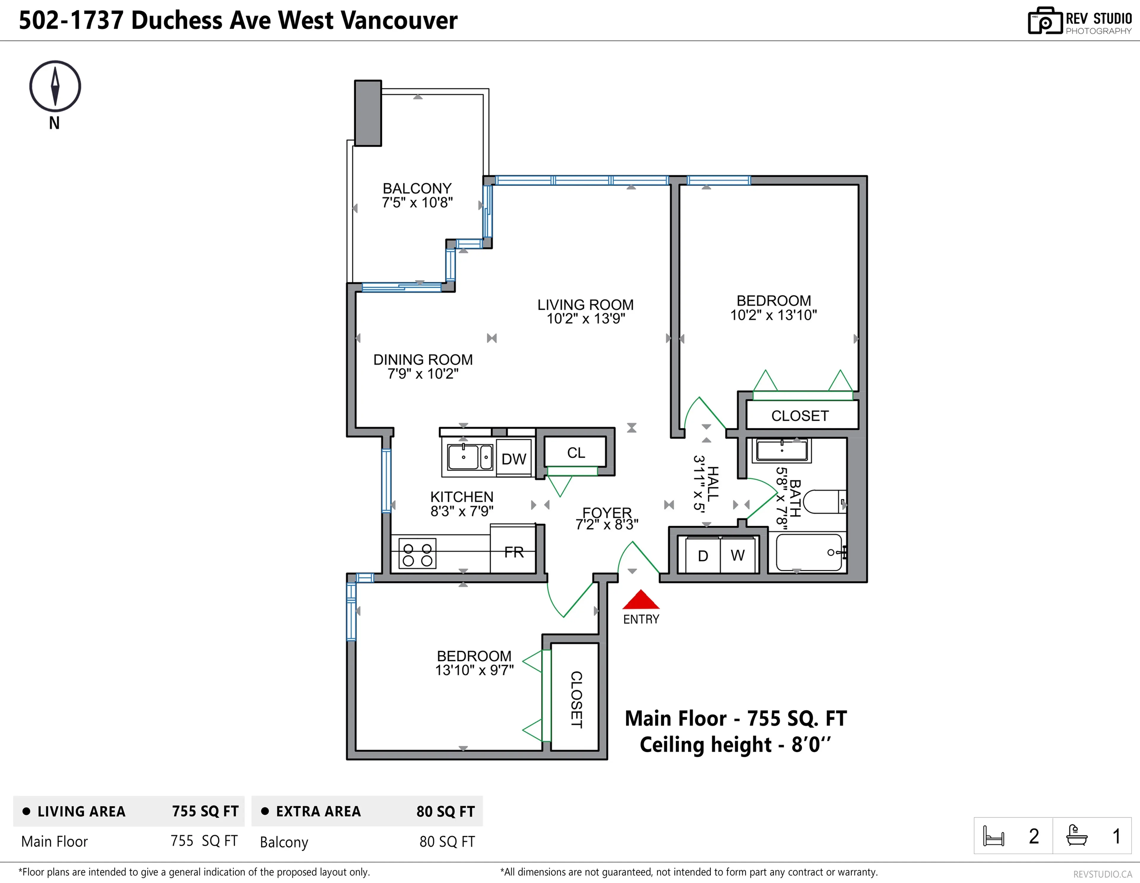 Property at #502 1737 DUCHESS AVENUE, West Vancouver, BC