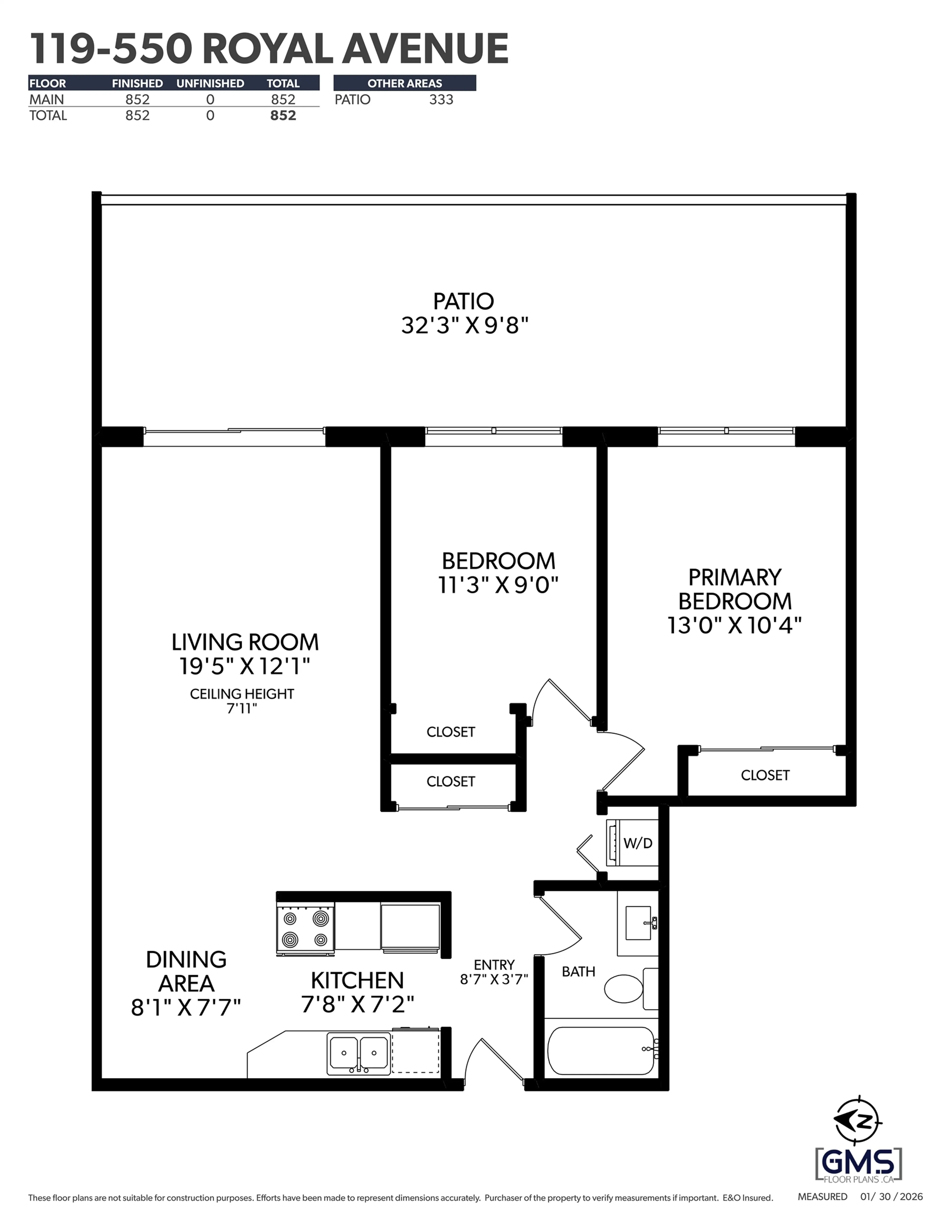 Property at #119 550 ROYAL AVENUE, New Westminster, BC