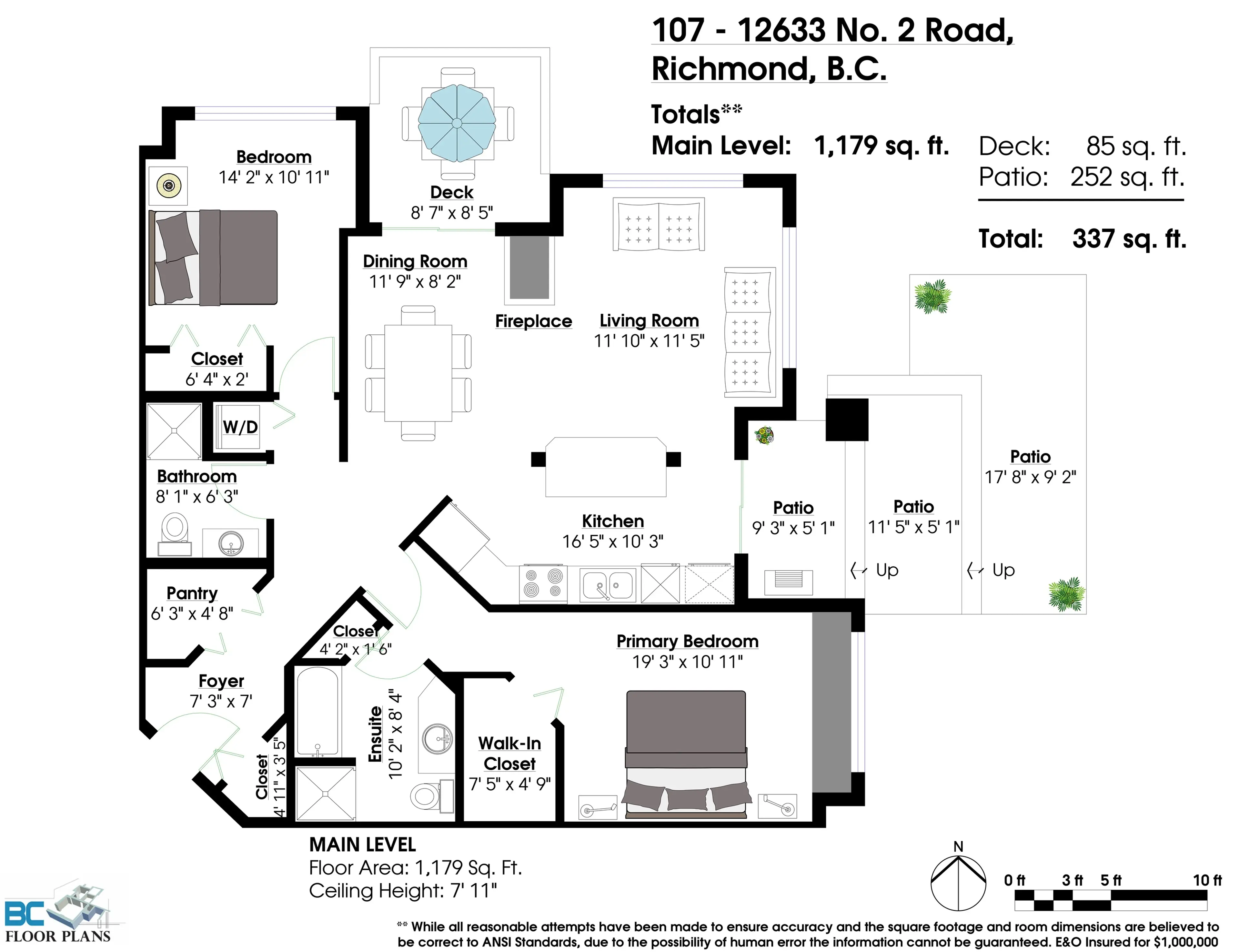 Property at #107 12633 NO. 2 ROAD, Richmond, BC