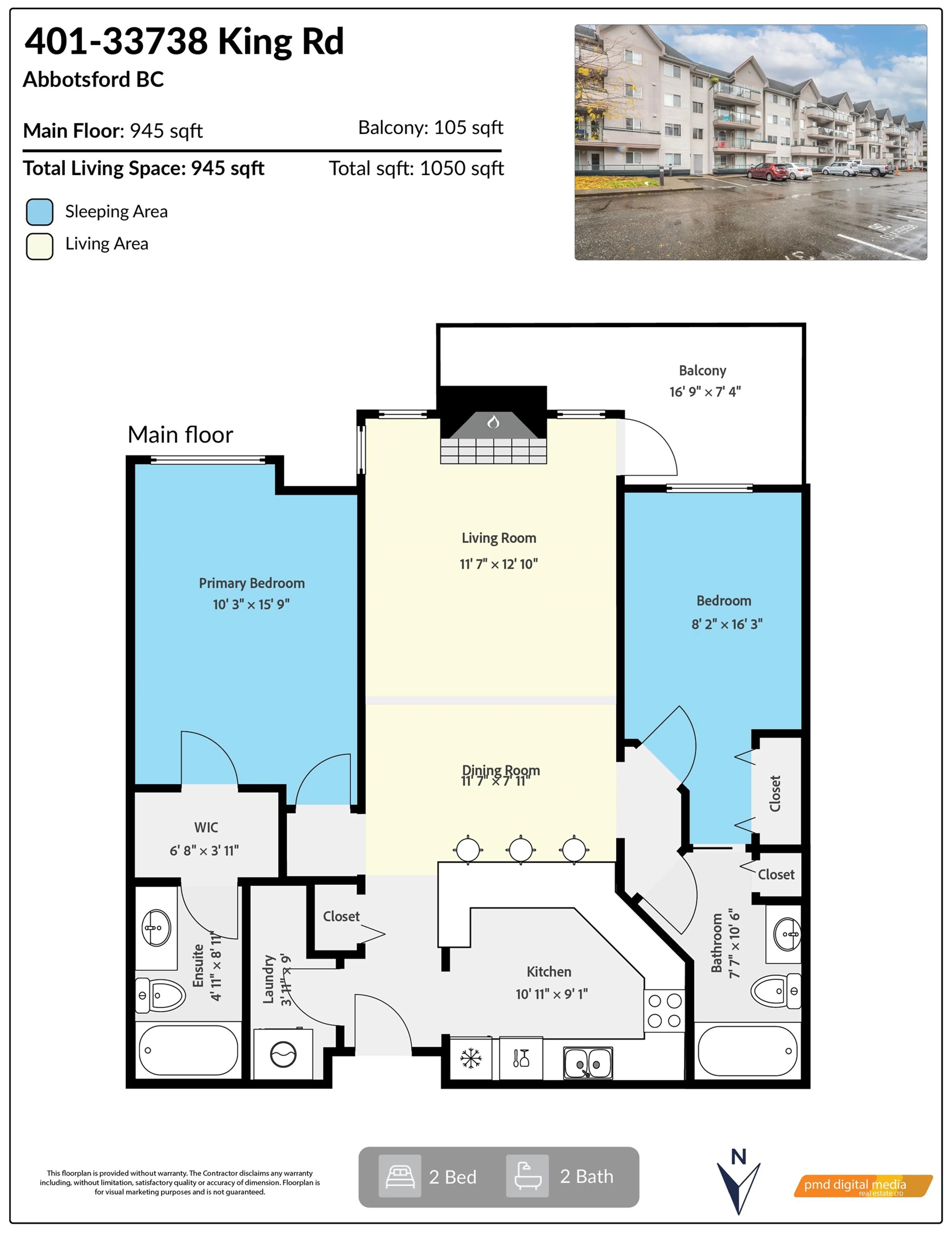 Property at #401 33738 KING ROAD, Abbotsford, BC