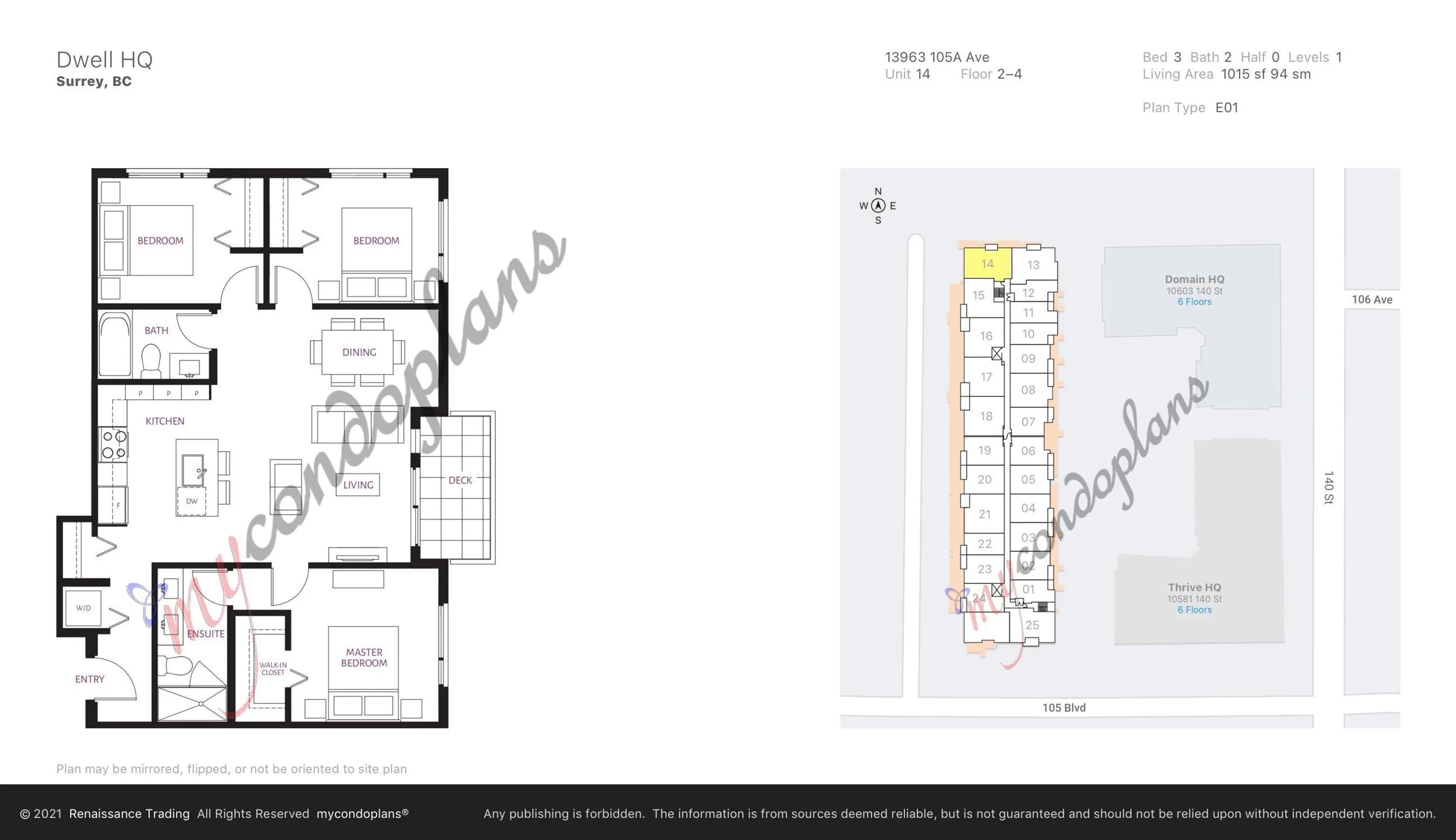 Property at #214 13963 105 BOULEVARD, Surrey, BC
