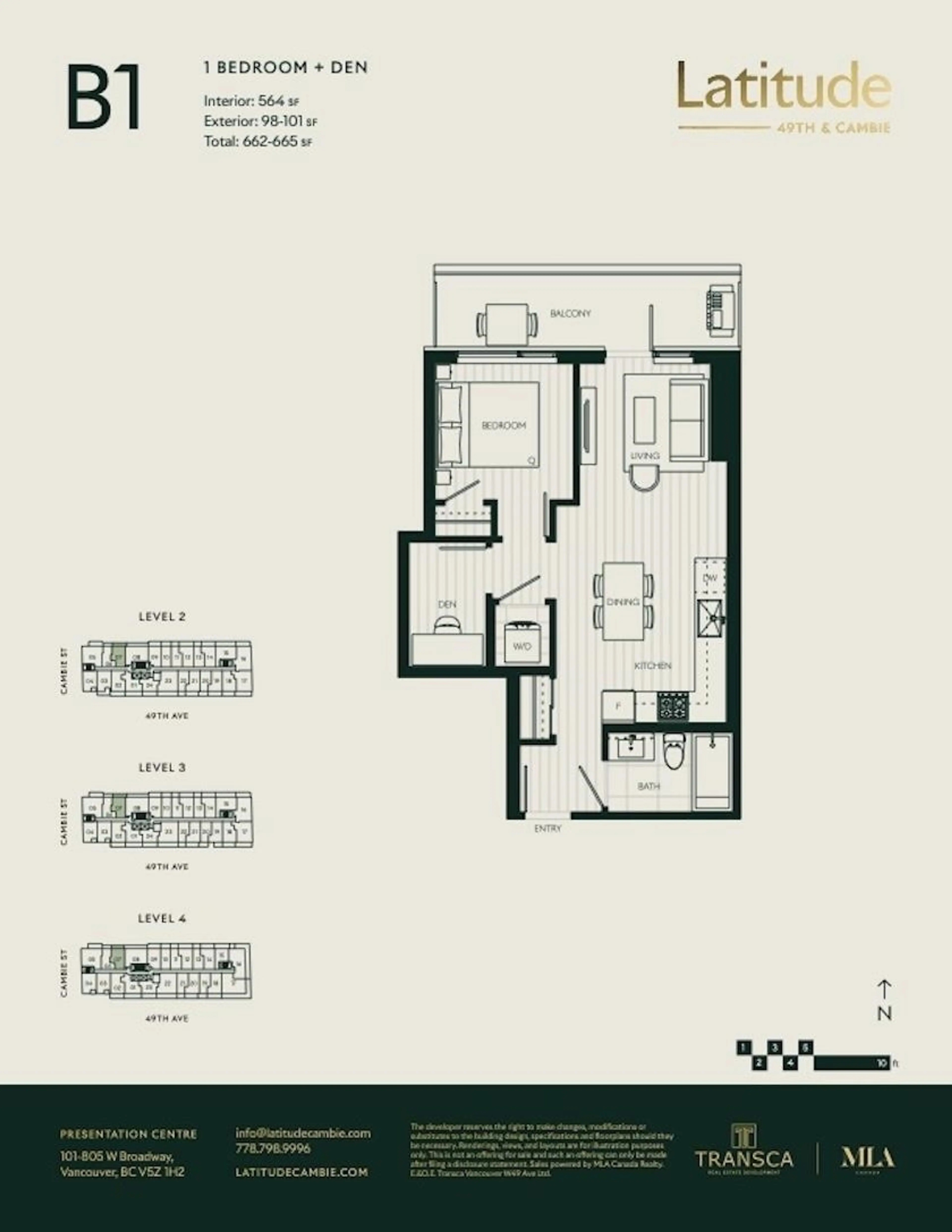 Property at #407 481 W 49TH AVENUE, Vancouver, BC