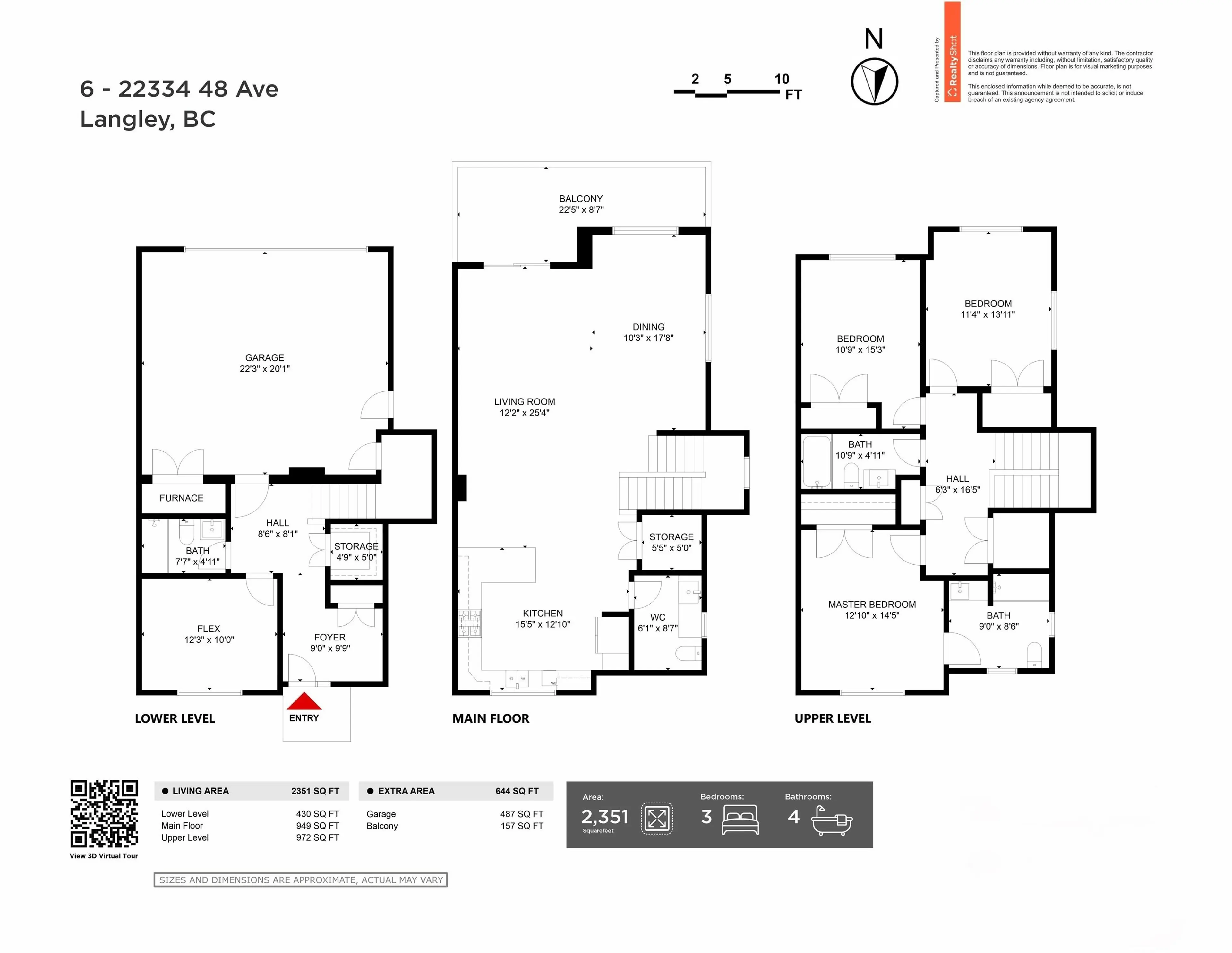 Property at #6 22334 48 AVENUE, Langley, BC