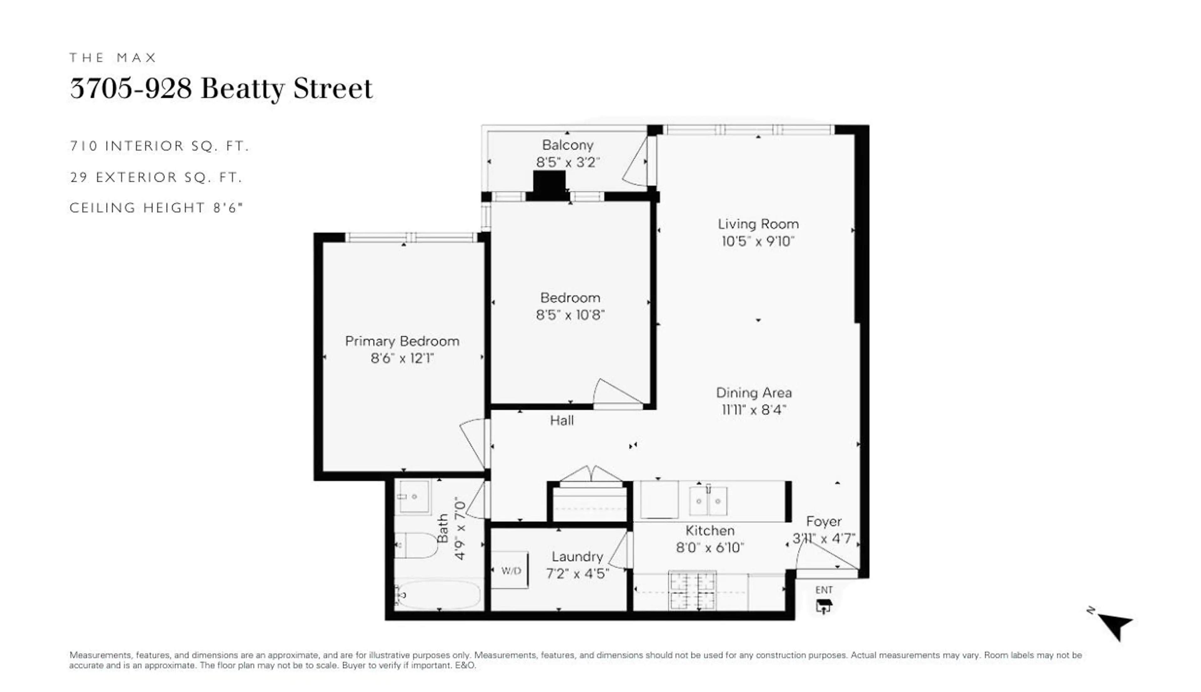 Property at #3705 928 BEATTY STREET, Vancouver, BC