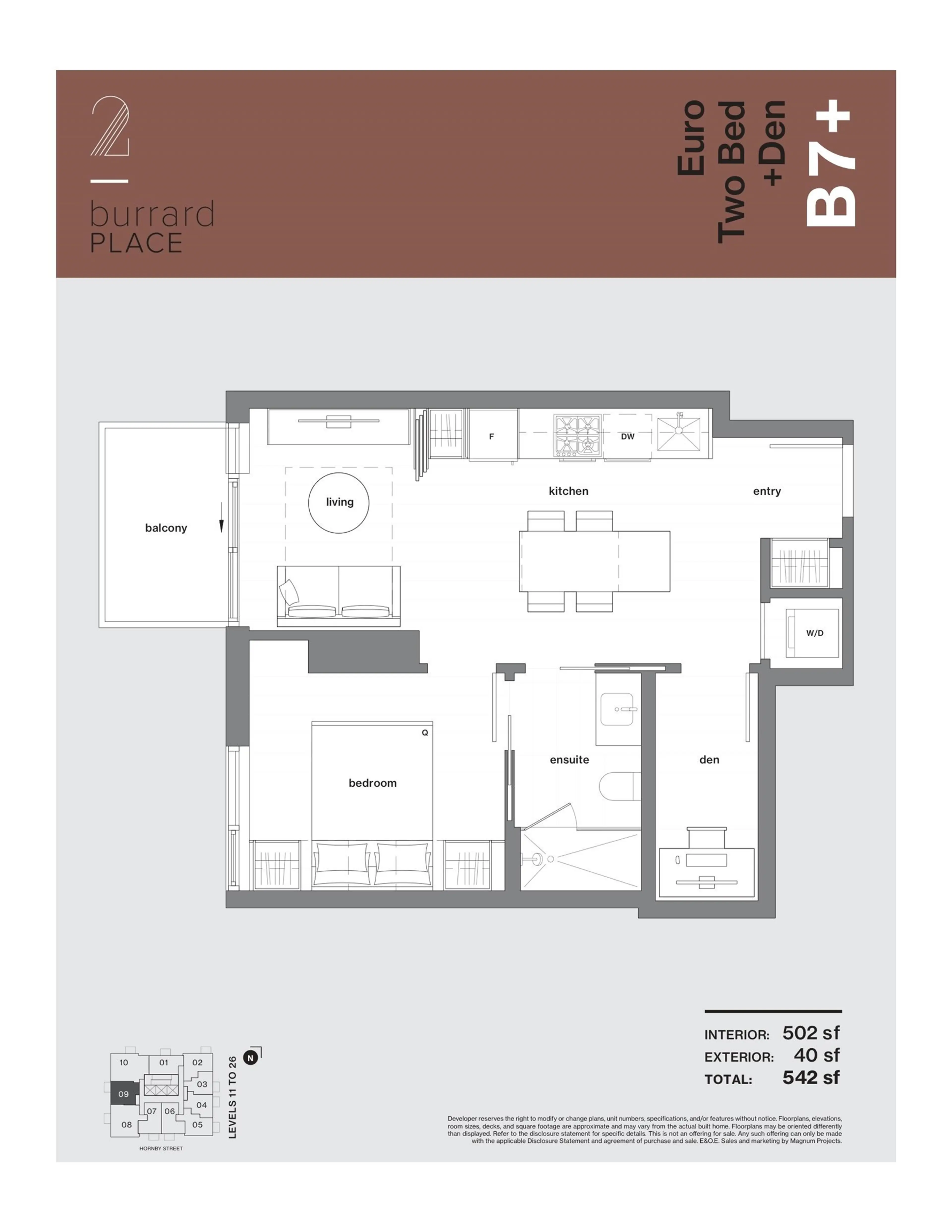 Property at #2409 1277 HORNBY STREET, Vancouver, BC