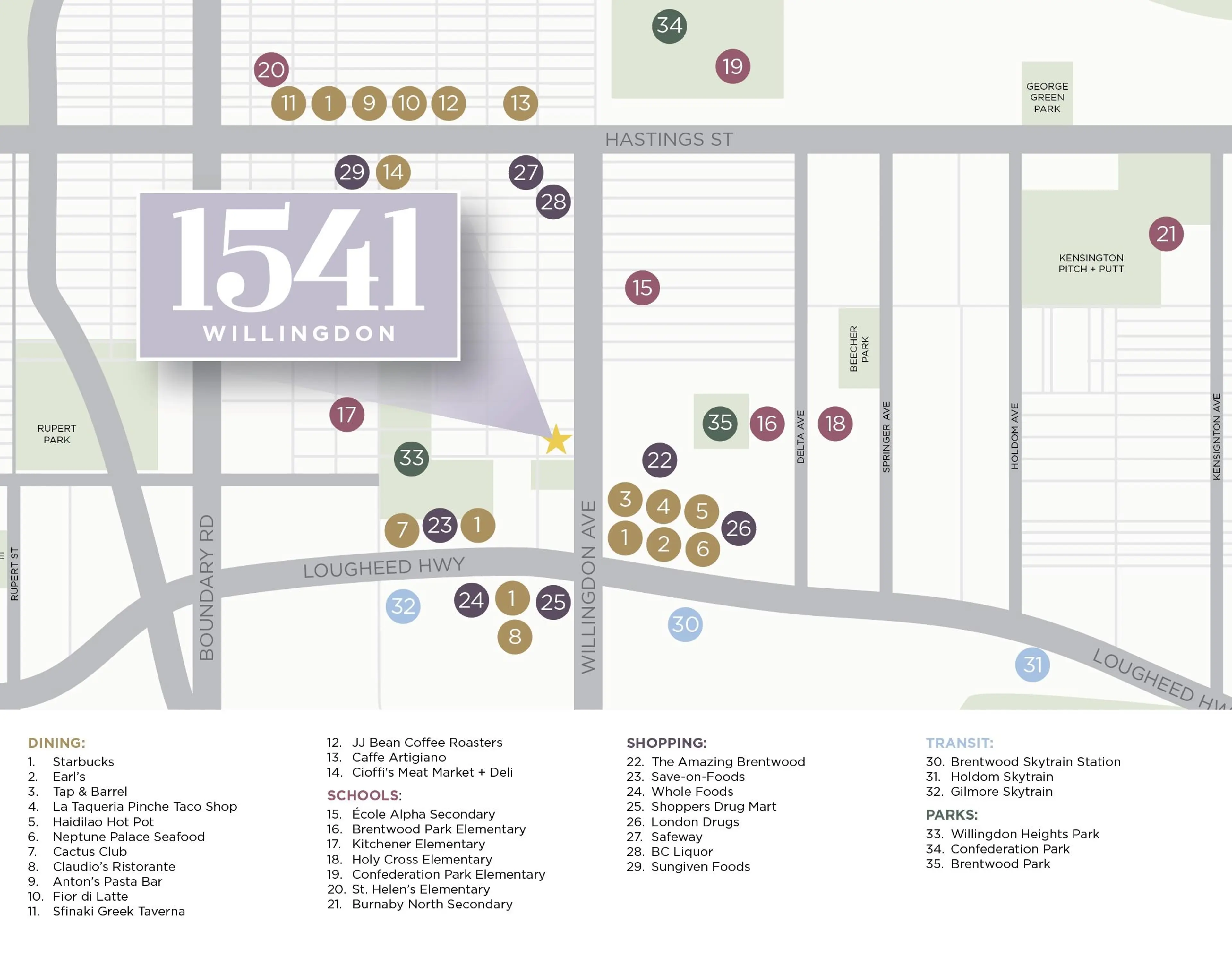 Property at #1 1541 WILLINGDON AVENUE, Burnaby, BC