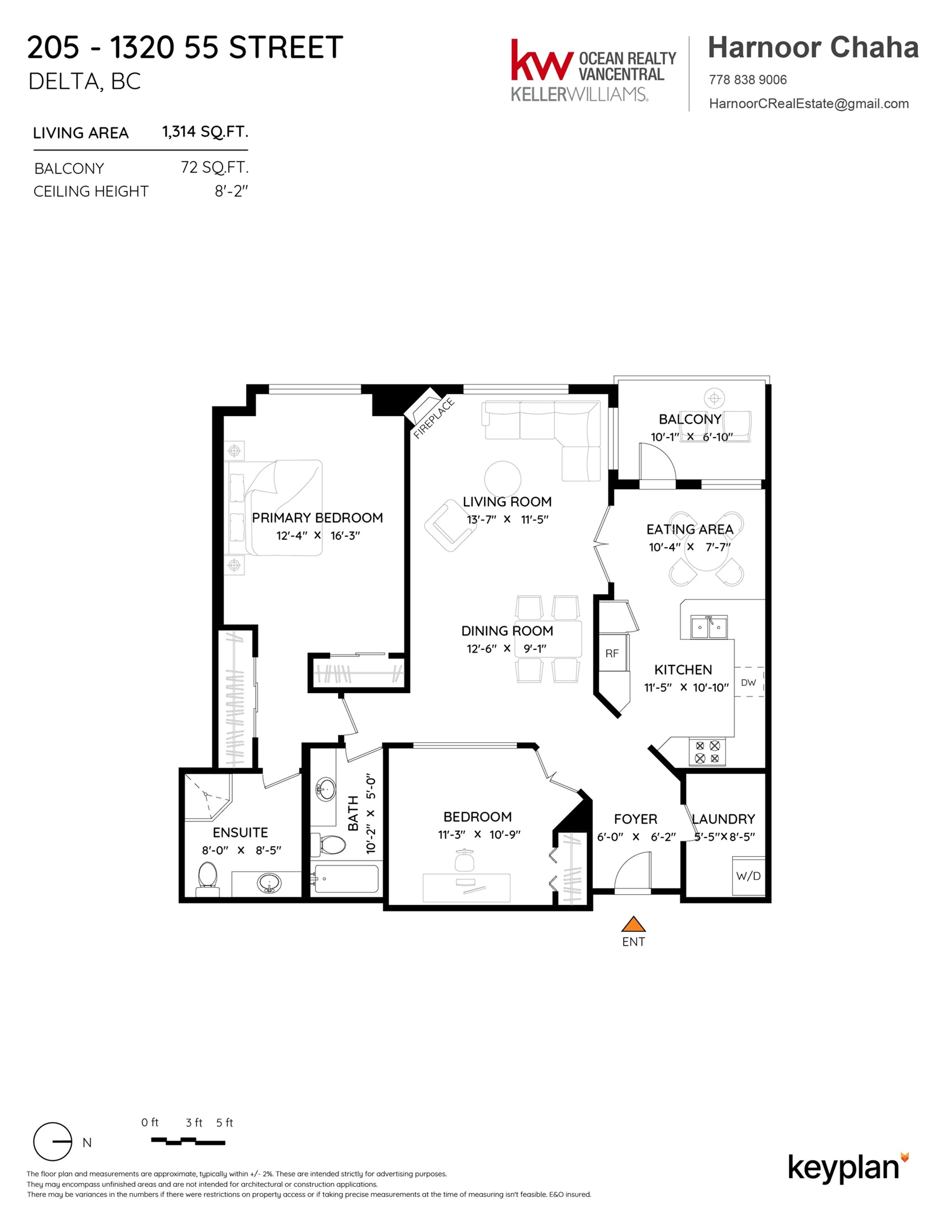 Property at #205 1320 55 STREET, Delta, BC