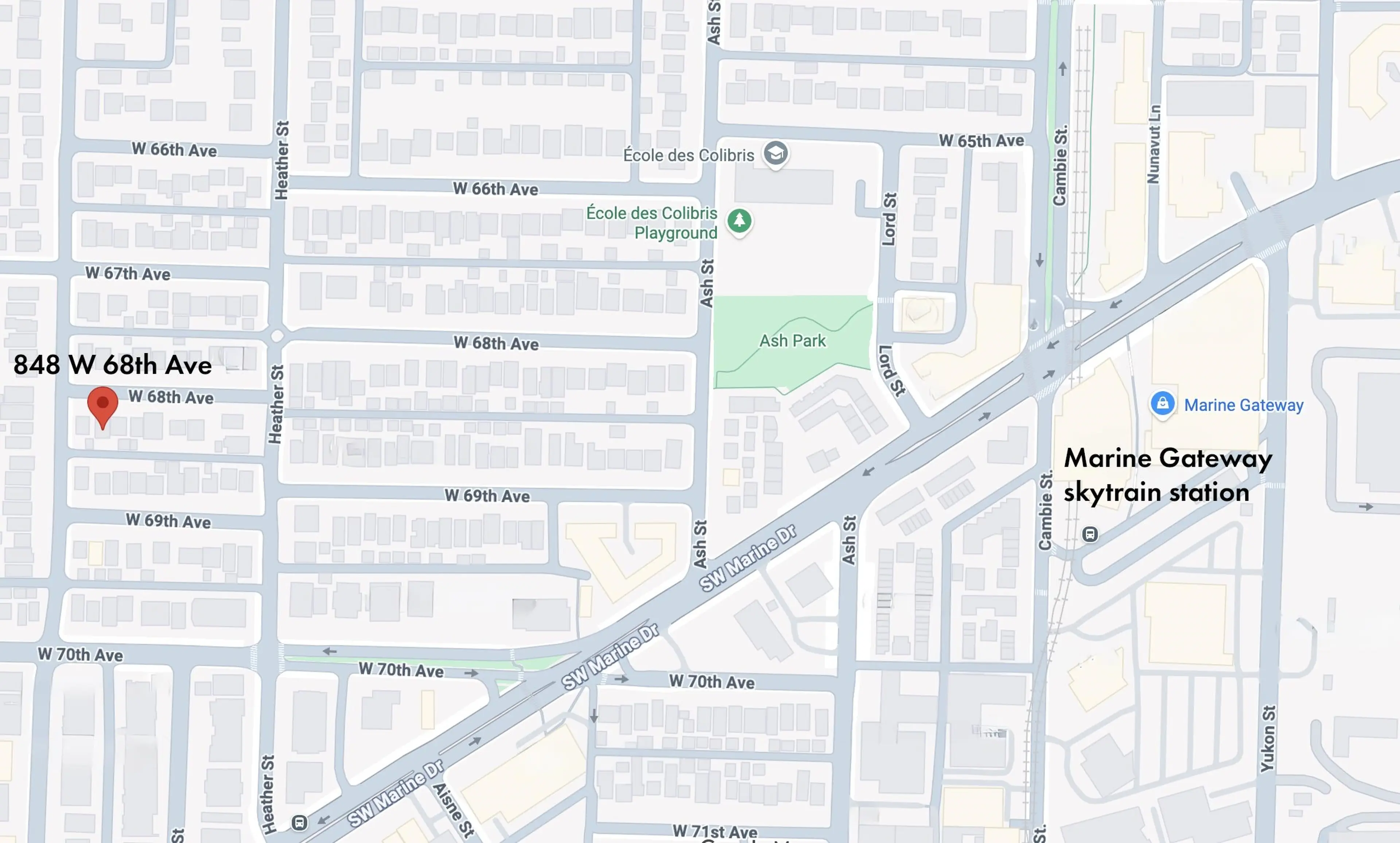 Property at 848 W 68TH AVENUE, Vancouver, BC