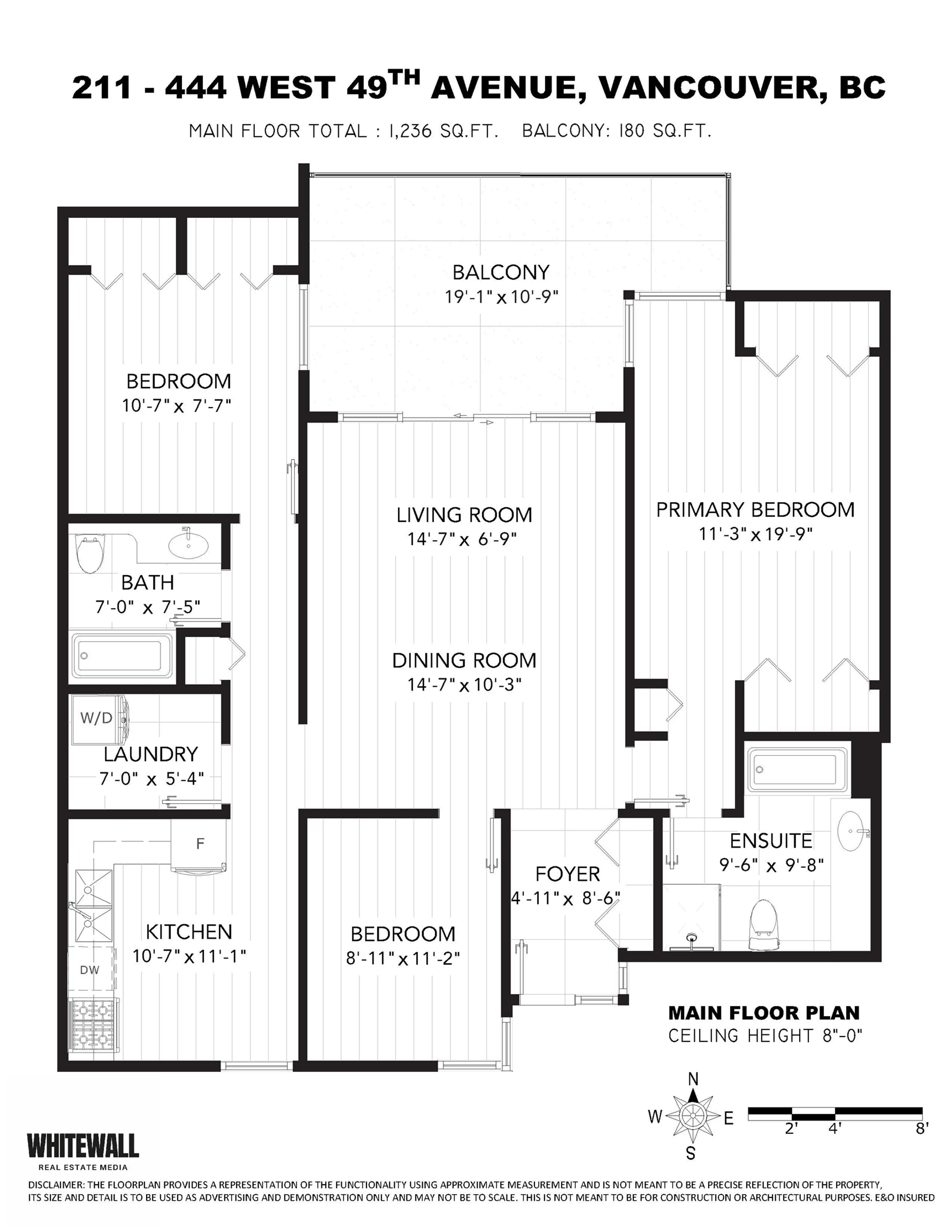 Property at #211 444 W 49TH AVENUE, Vancouver, BC