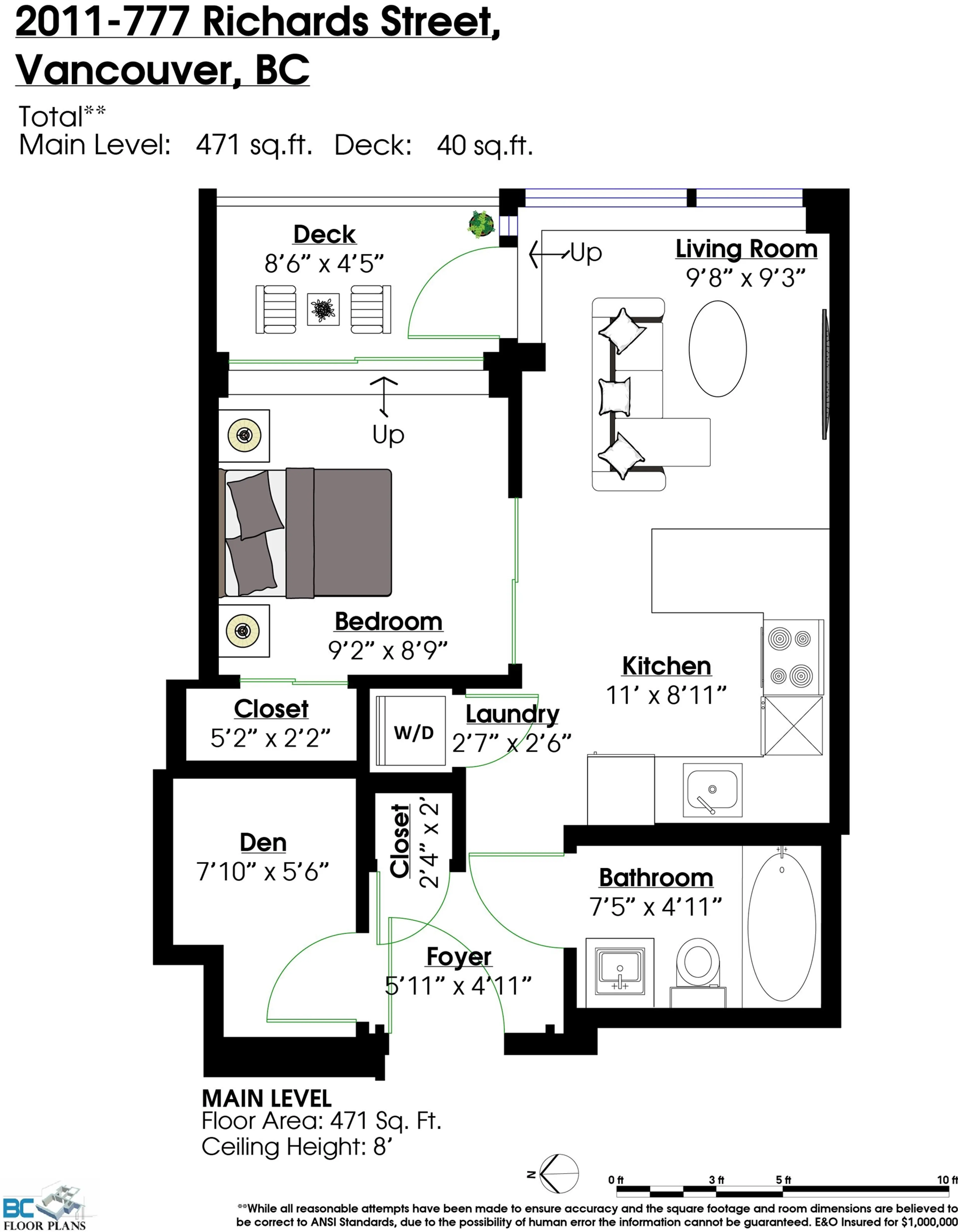 Property at #2011 777 RICHARDS STREET, Vancouver, BC
