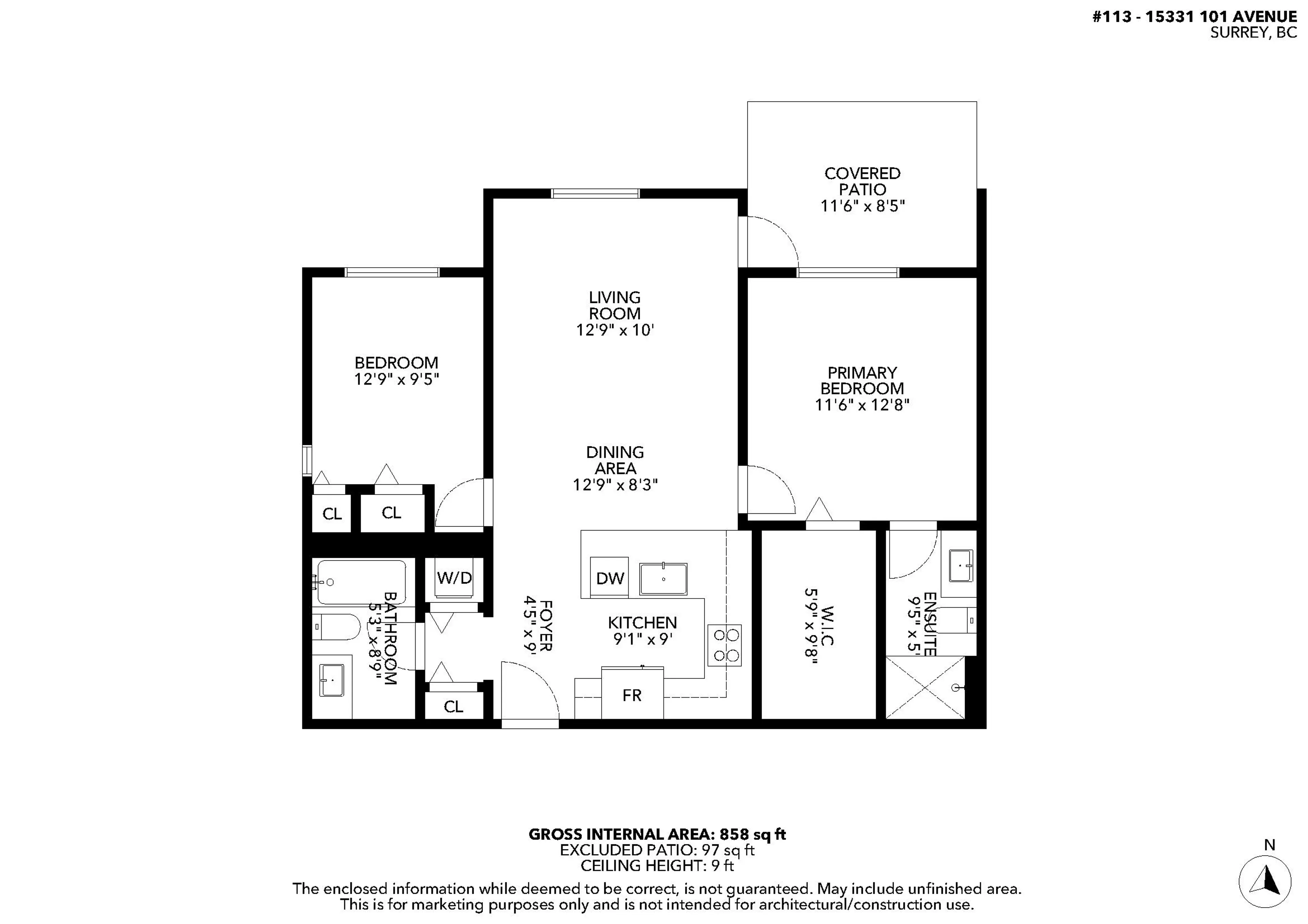 Property at #113 15351 101 AVENUE, Surrey, BC
