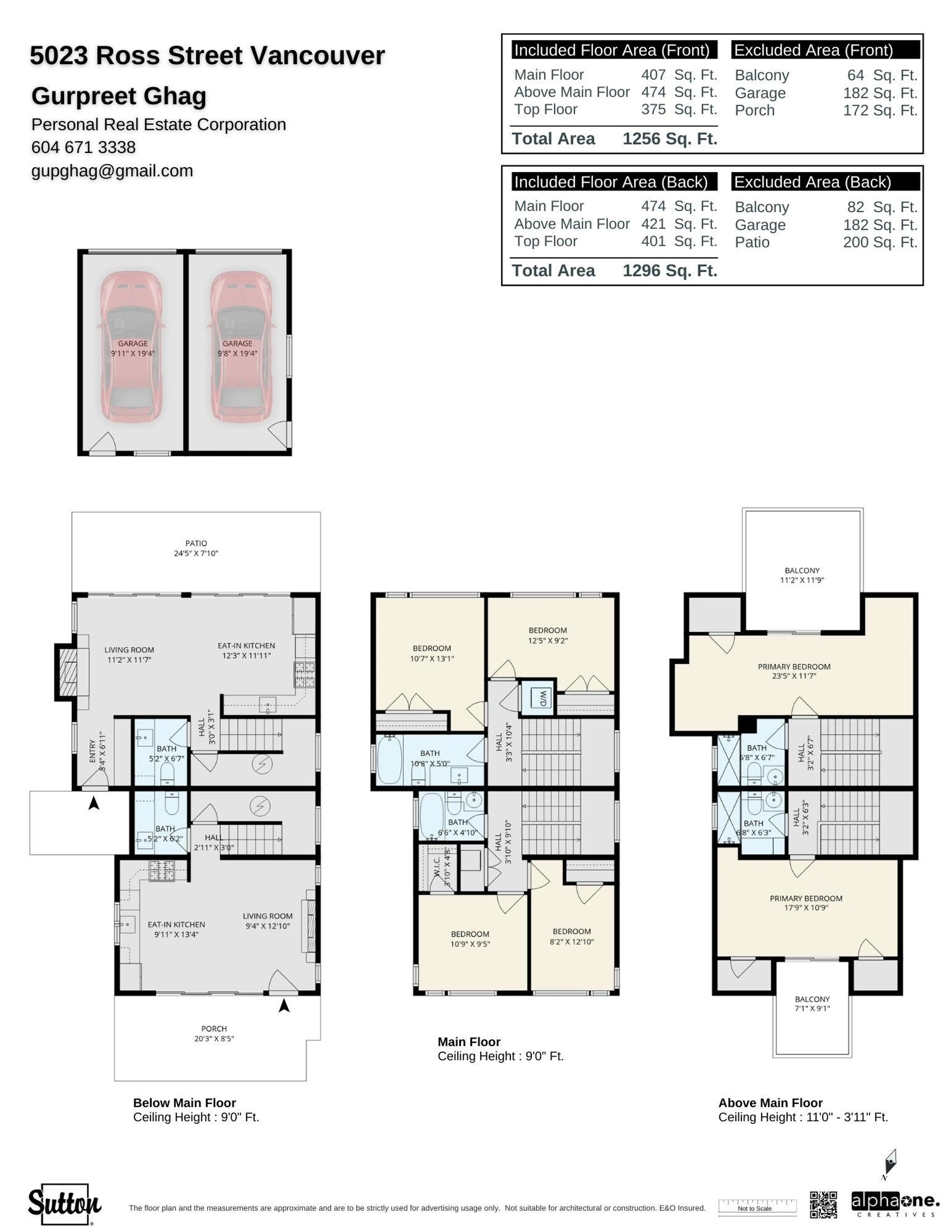 Property at #1 5023 ROSS STREET, Vancouver, BC