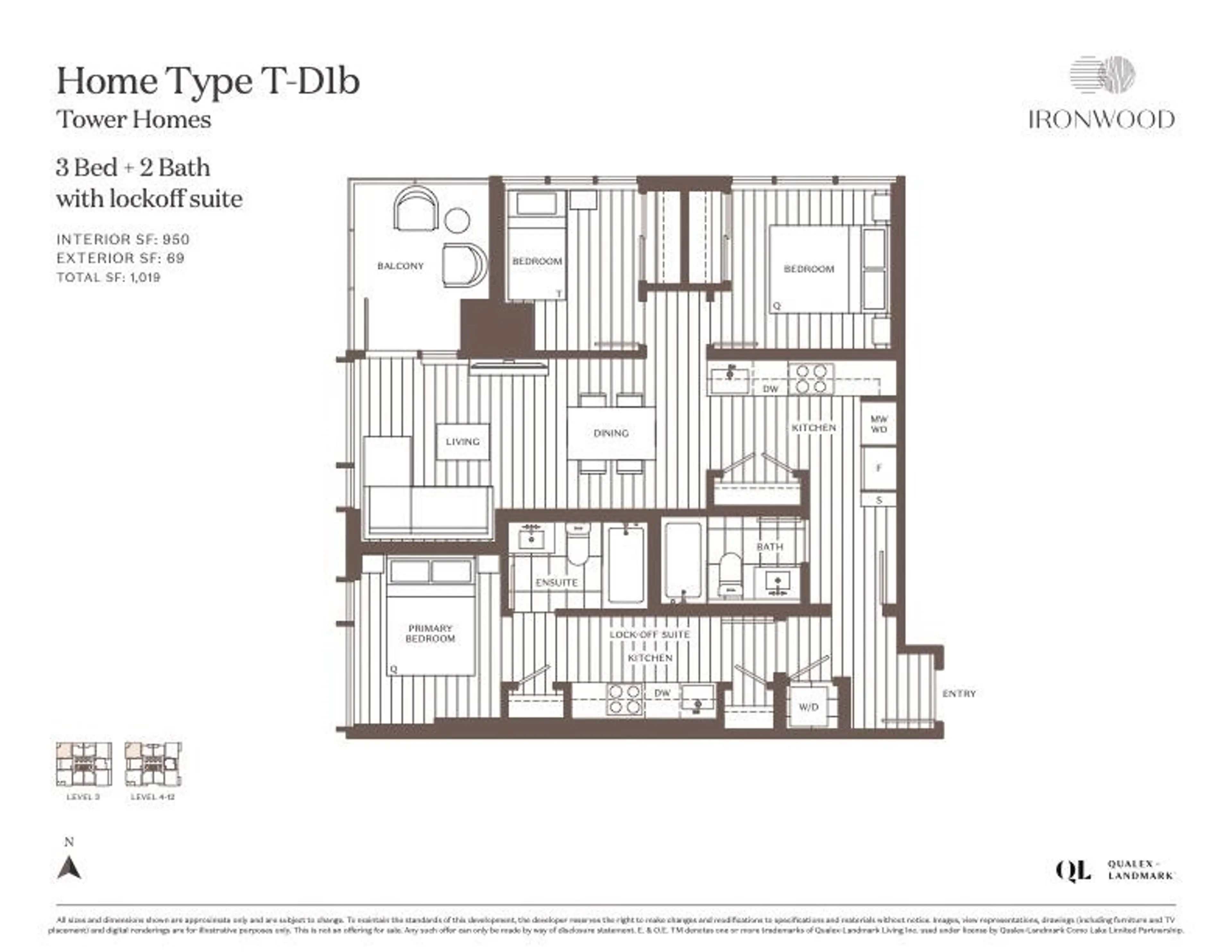 Property at #509 609 TYNDALL STREET, Coquitlam, BC