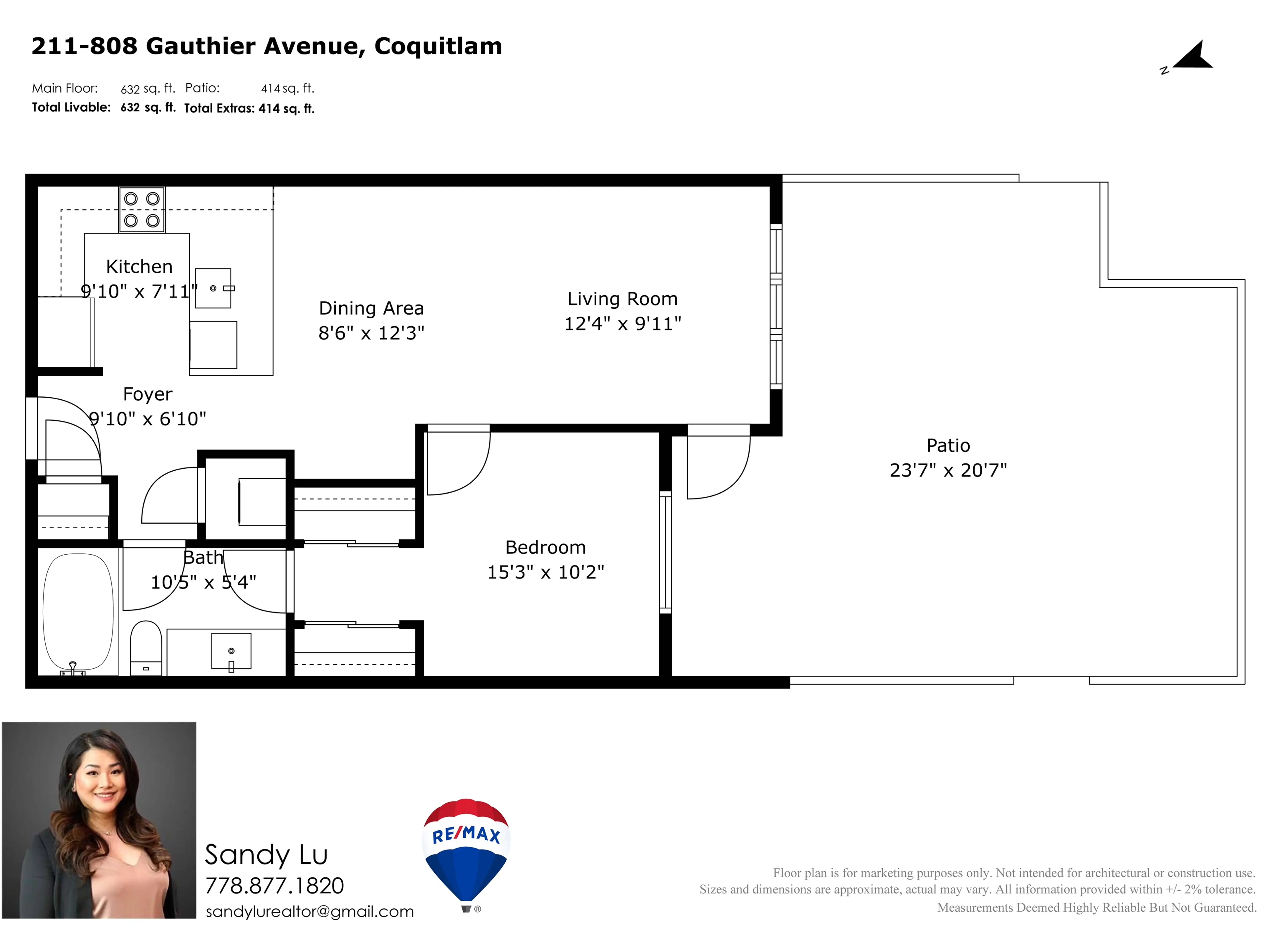 Property at #211 808 GAUTHIER AVENUE, Coquitlam, BC