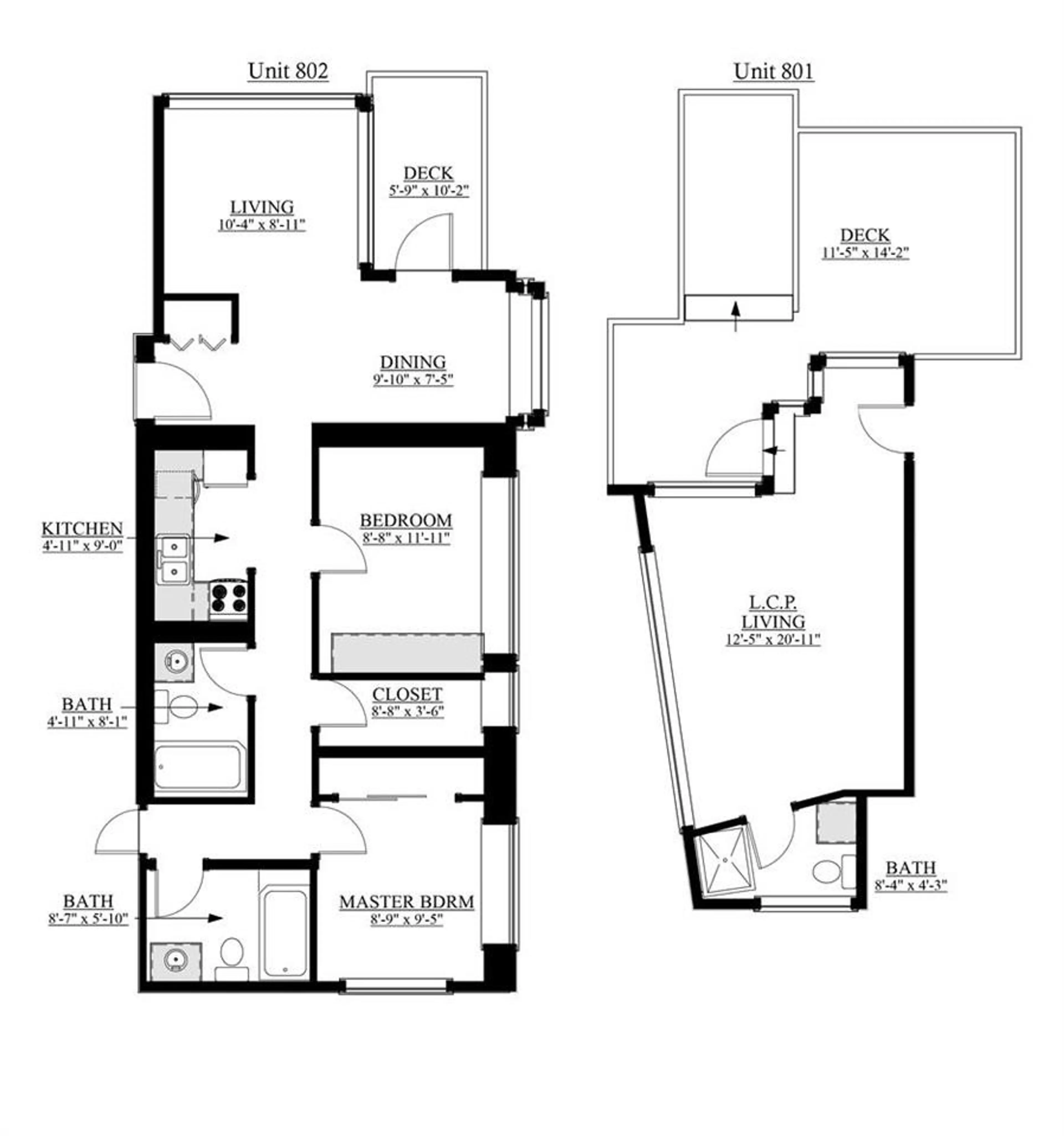 Property at #802 1150 BUTE STREET, Vancouver, BC