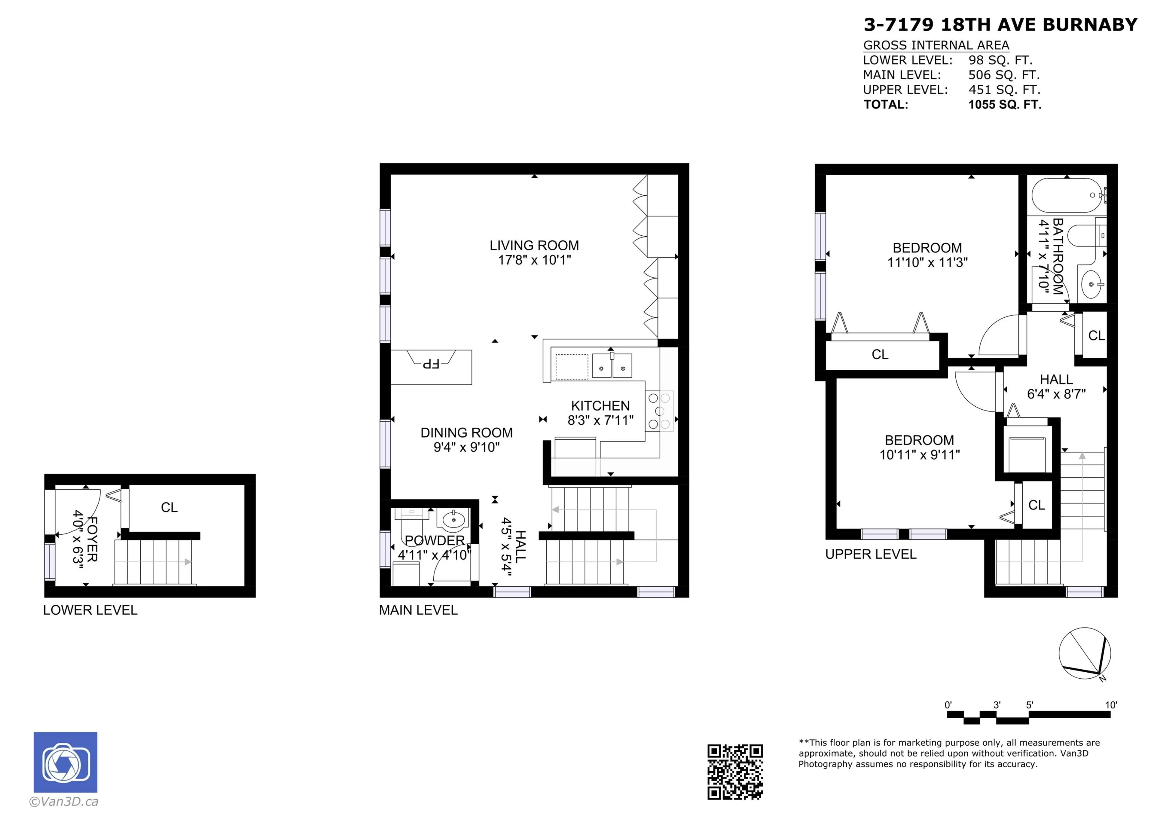 Property at #3 7179 18TH AVENUE, Burnaby, BC